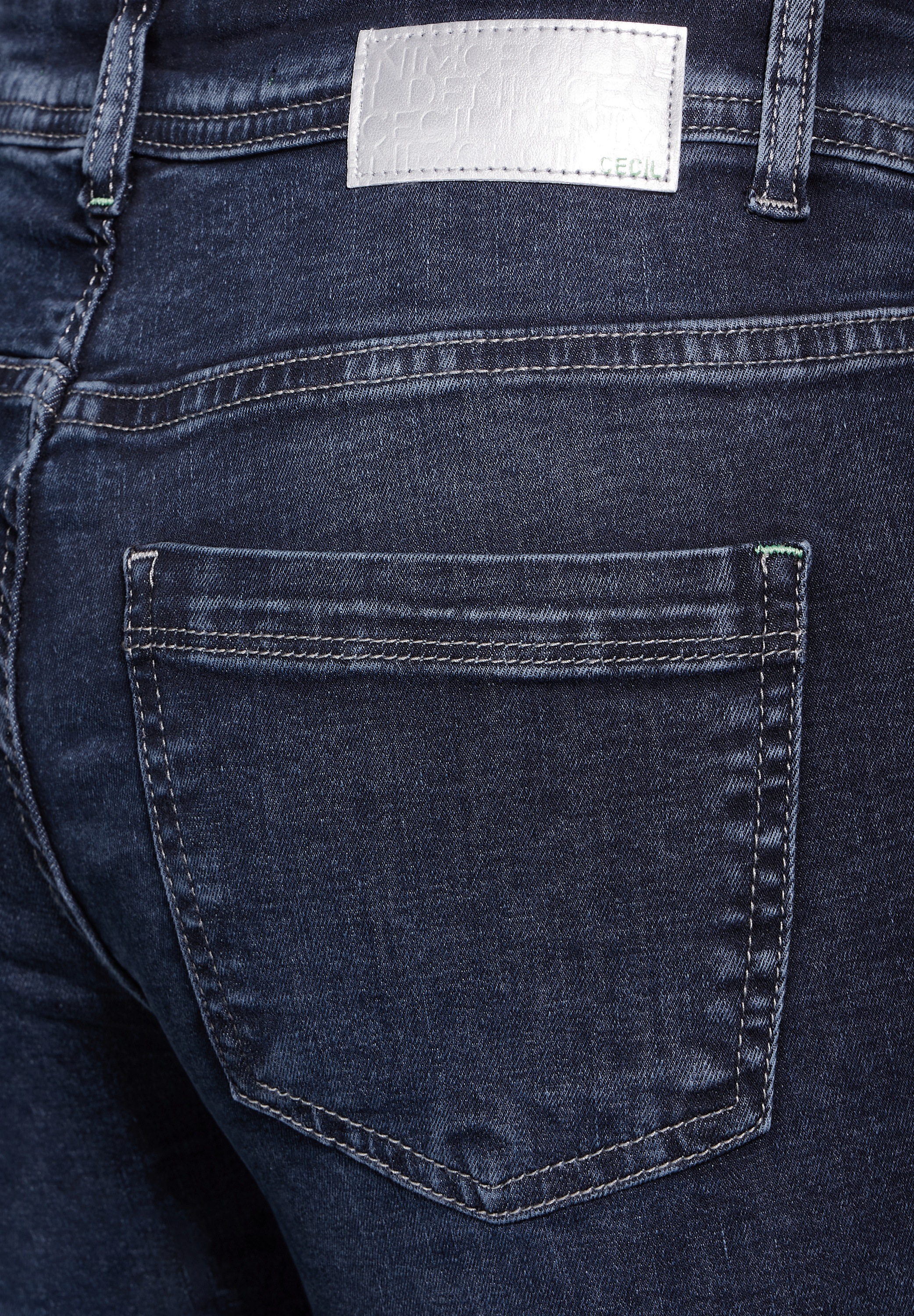 Cecil Gerade Jeans High Waist