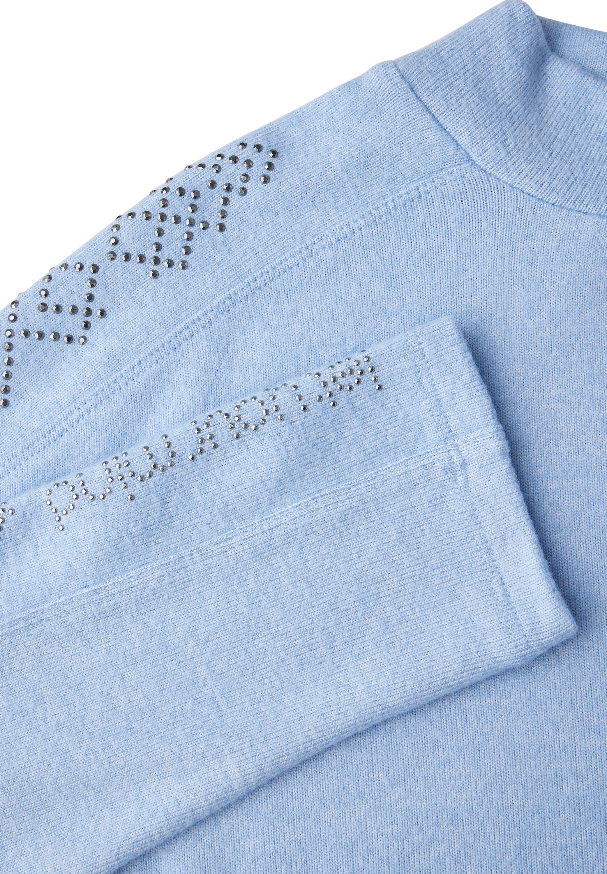 Cecil Langarmshirt, aus softem Materialmix
