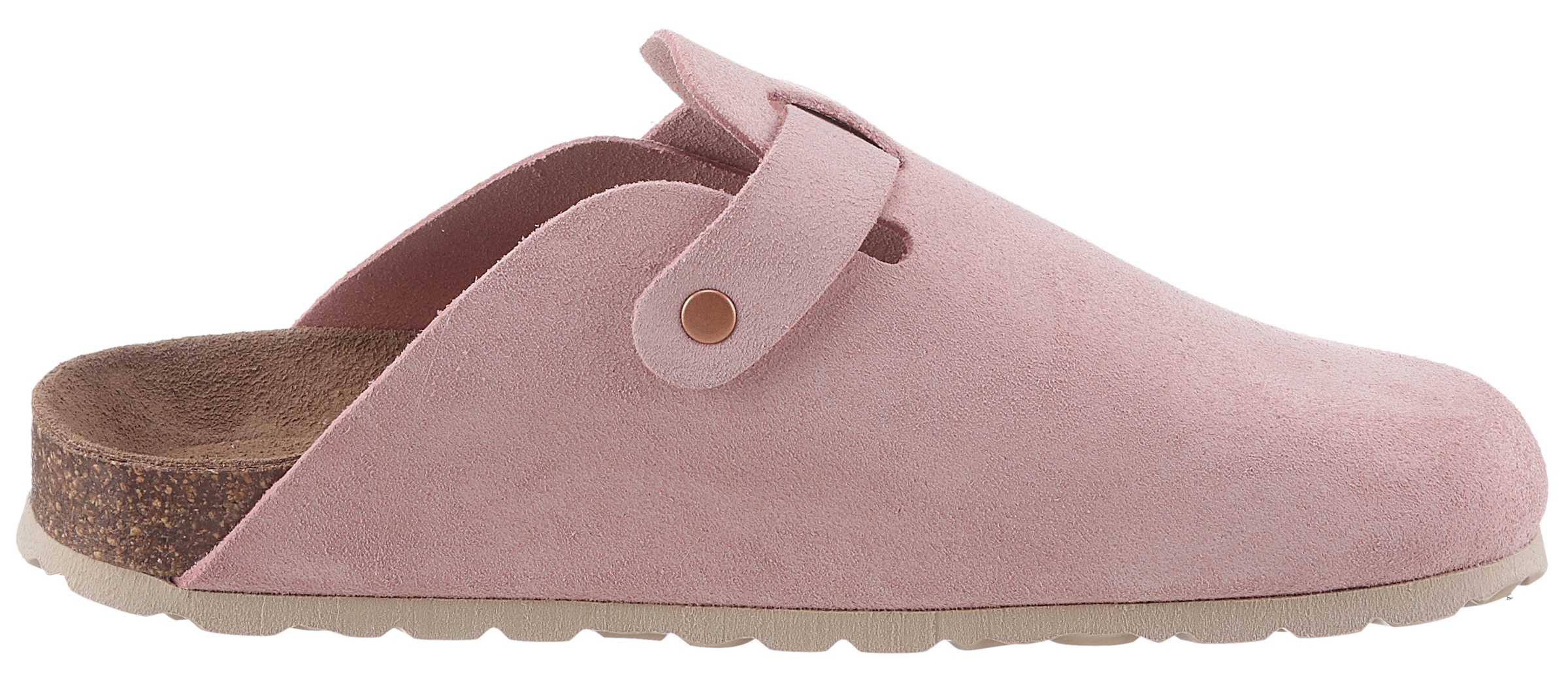 Aniston SHOES Clog, Hausschuh, Sommerschuh, mit ergonomischem Fußbett - NEUE KOLLEKTION