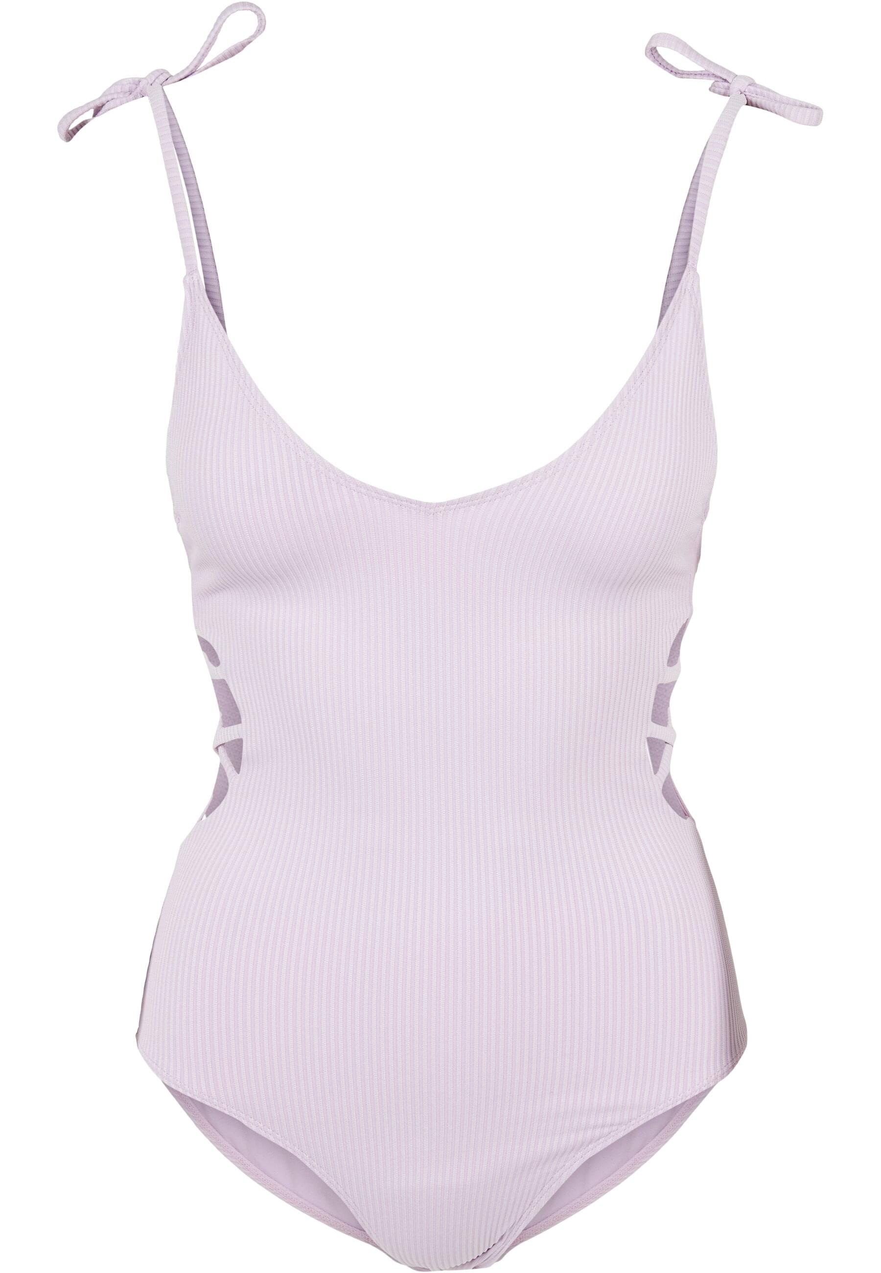 URBAN CLASSICS Monokini "Urban Classics Damen Ladies Rib Swimsuit"