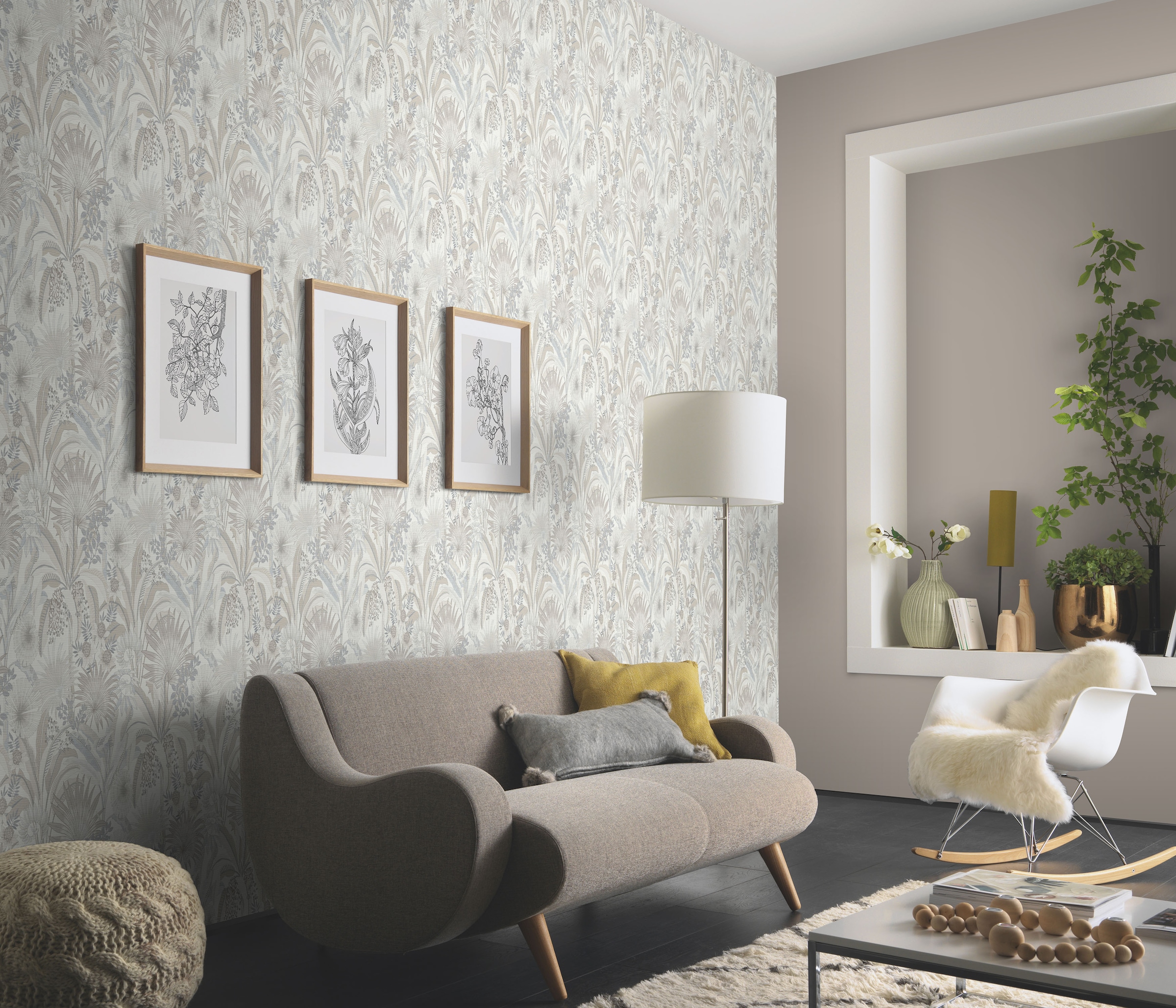 Erismann Vliestapete »Vliestapete Flower Power«, Phthalate frei