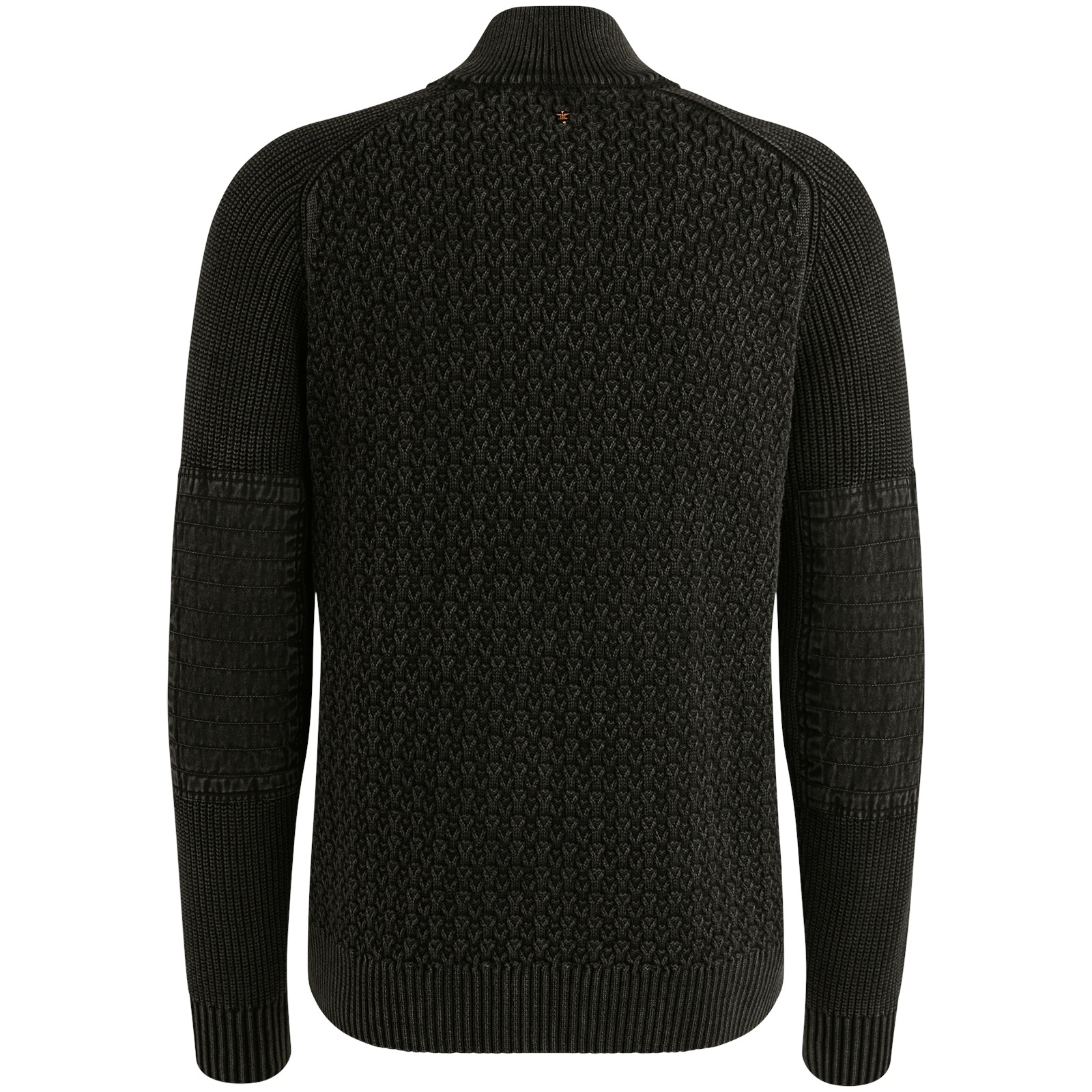 PME LEGEND Strickpullover mit kurzer Knopfleiste