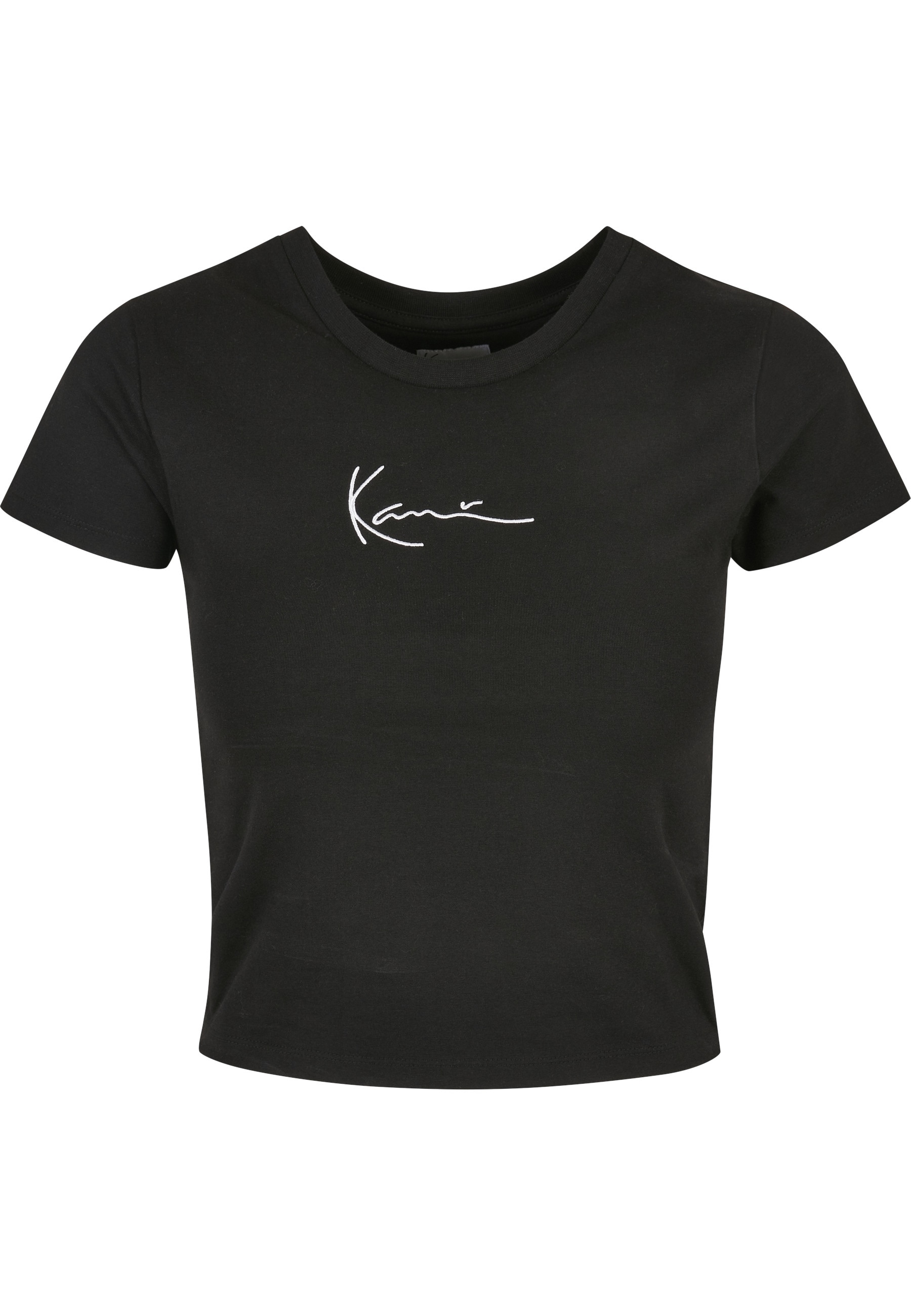 Karl Kani T-Shirt "Karl Kani Damen KKWQ22002BLK SMALL SIGNATURE SHORT TEE B günstig online kaufen