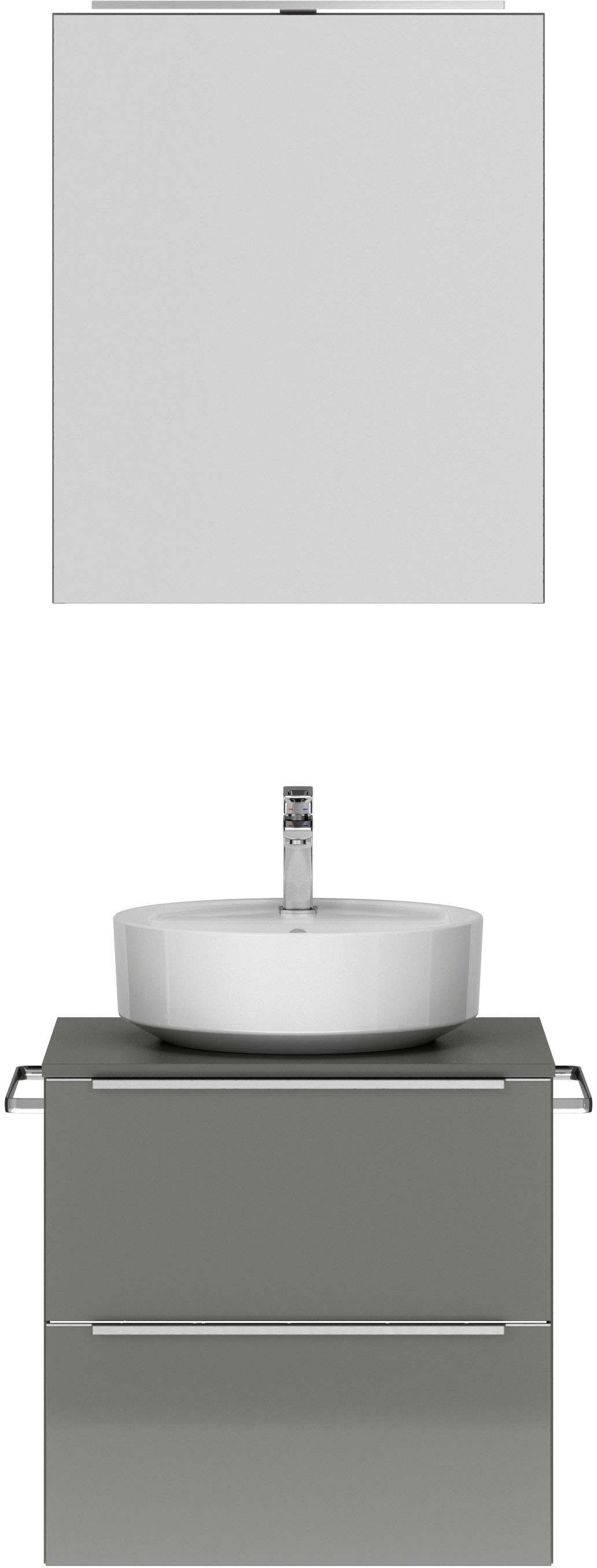 nobilia Badmöbel-Set "Alvene" vormontiert, mit Soft-Close, 2 Stk. tlg. günstig online kaufen