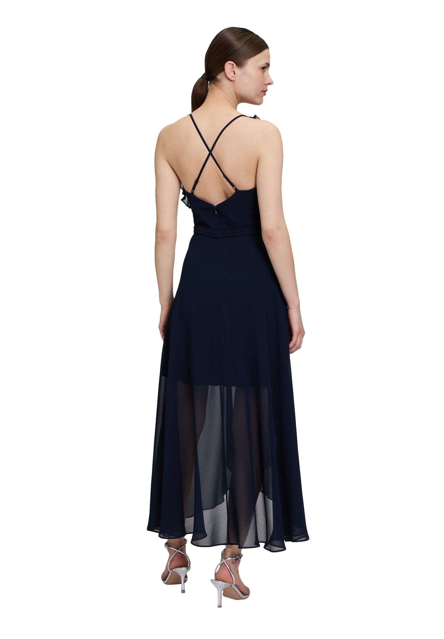 Vera Mont Abendkleid »Vera Mont Abendkleid mit Volant«, Wickel-Design
