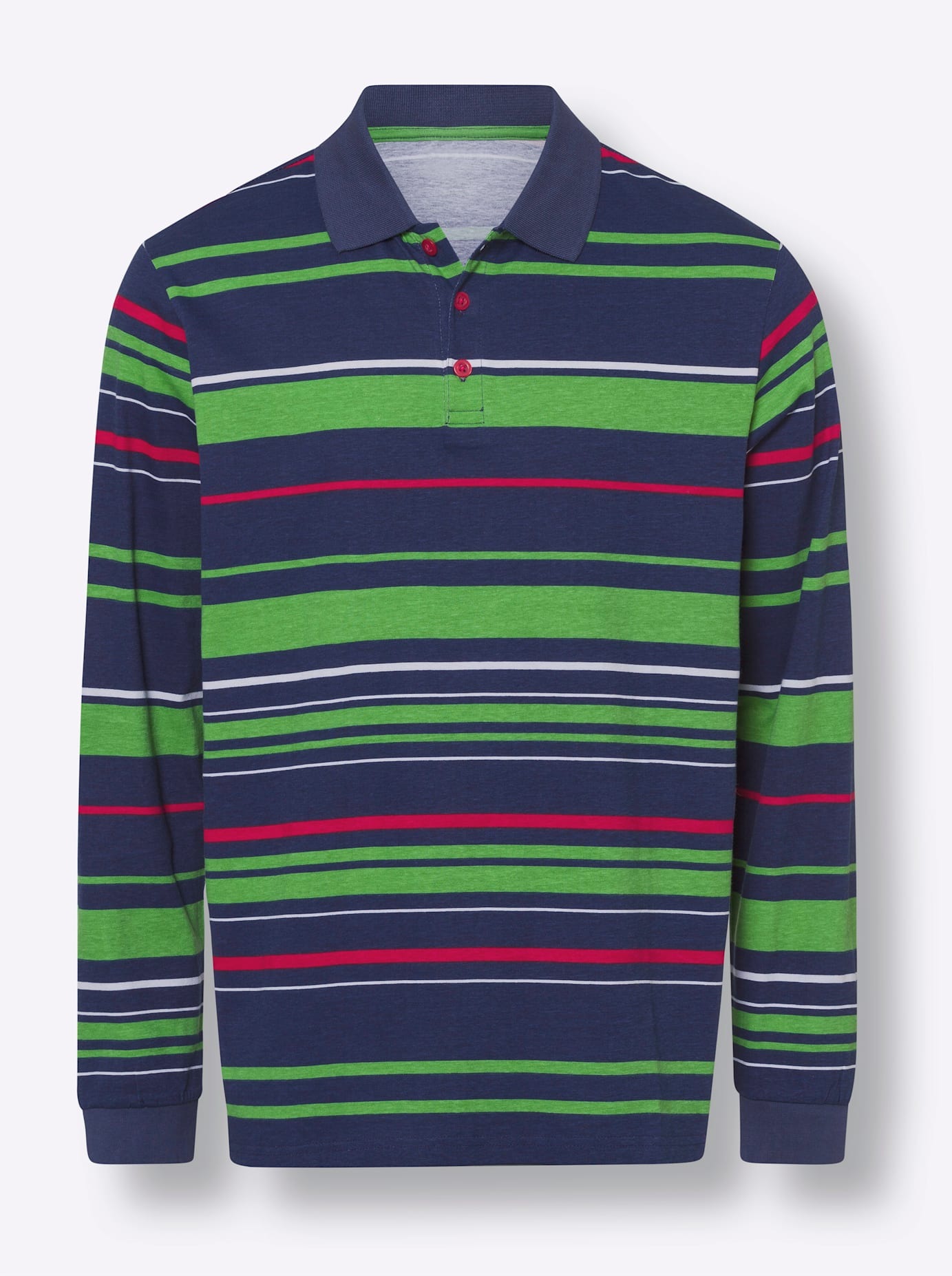 Classic Poloshirt »Langarm-Poloshirt«, (1 tlg.)