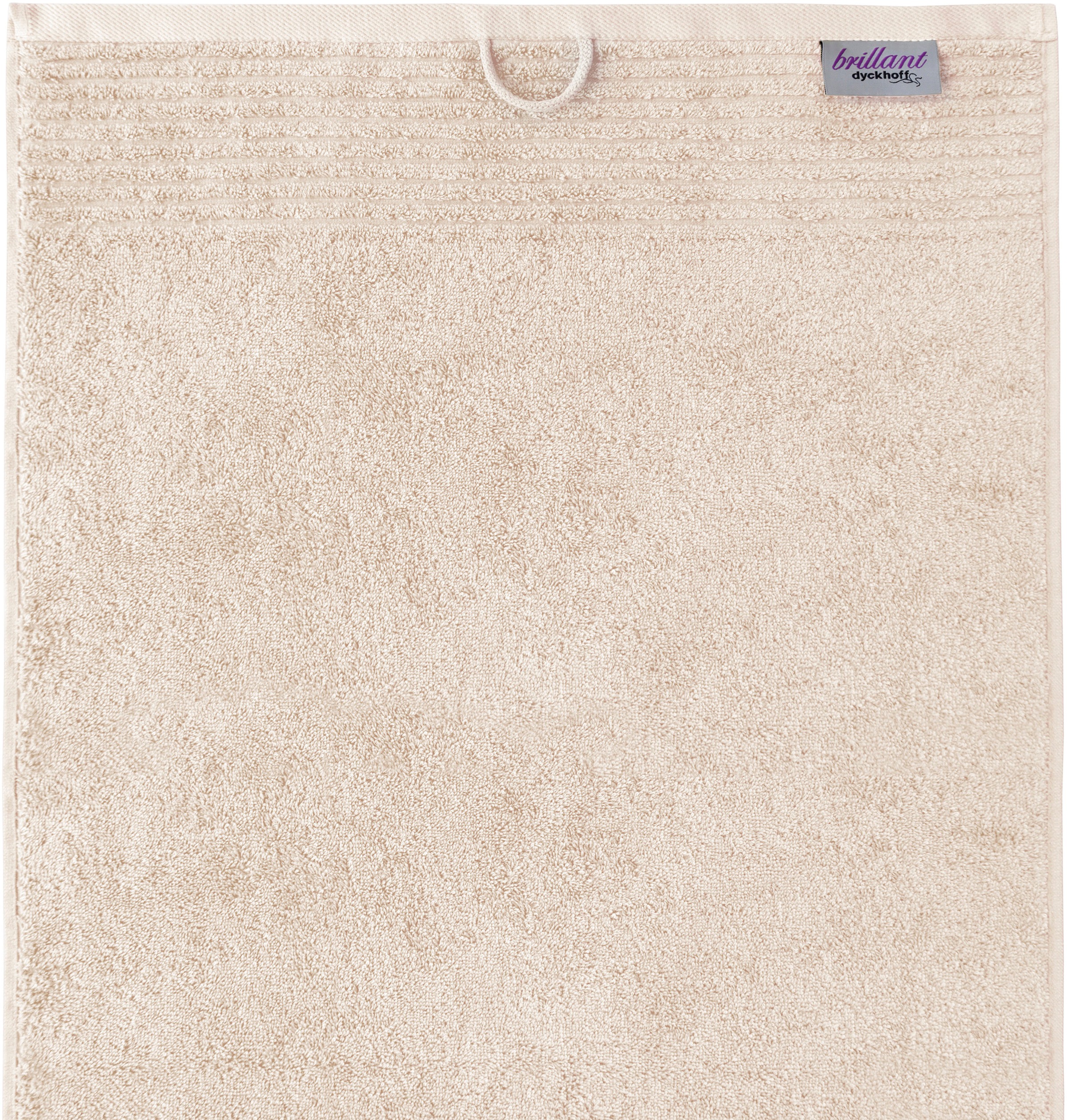 Dyckhoff Handtuch Set »Brillant«, Set, 6 tlg., Walkfrottee, mit Streifenbordüre;4 Handtücher (50x100cm), 2 Duschtücher (70x140cm)