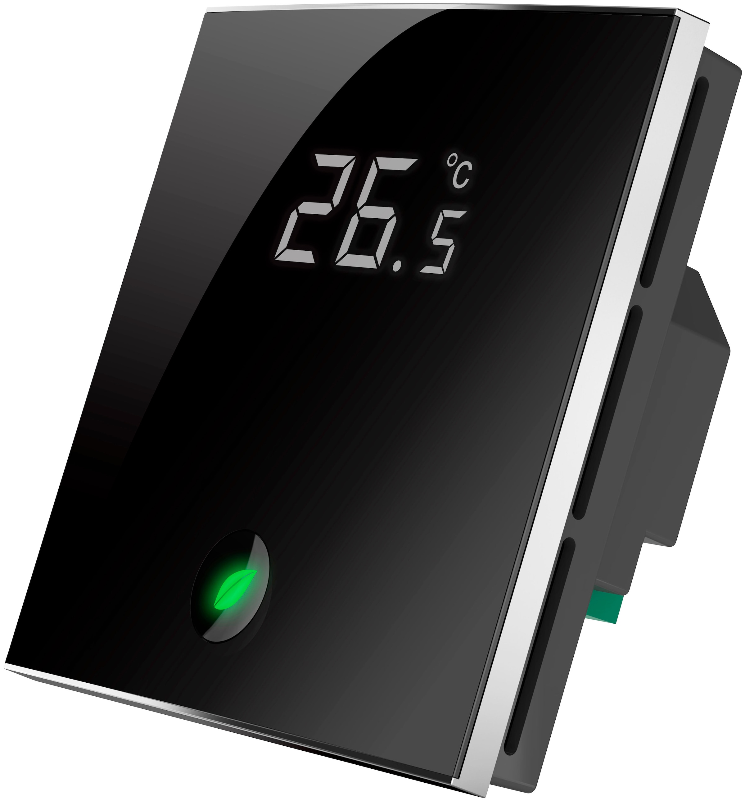 PEROBE Raumthermostat "Temperaturregler digital W.17.HC", (1 St.), mit Bodenfühler für elektrische Fußbodenheizungen