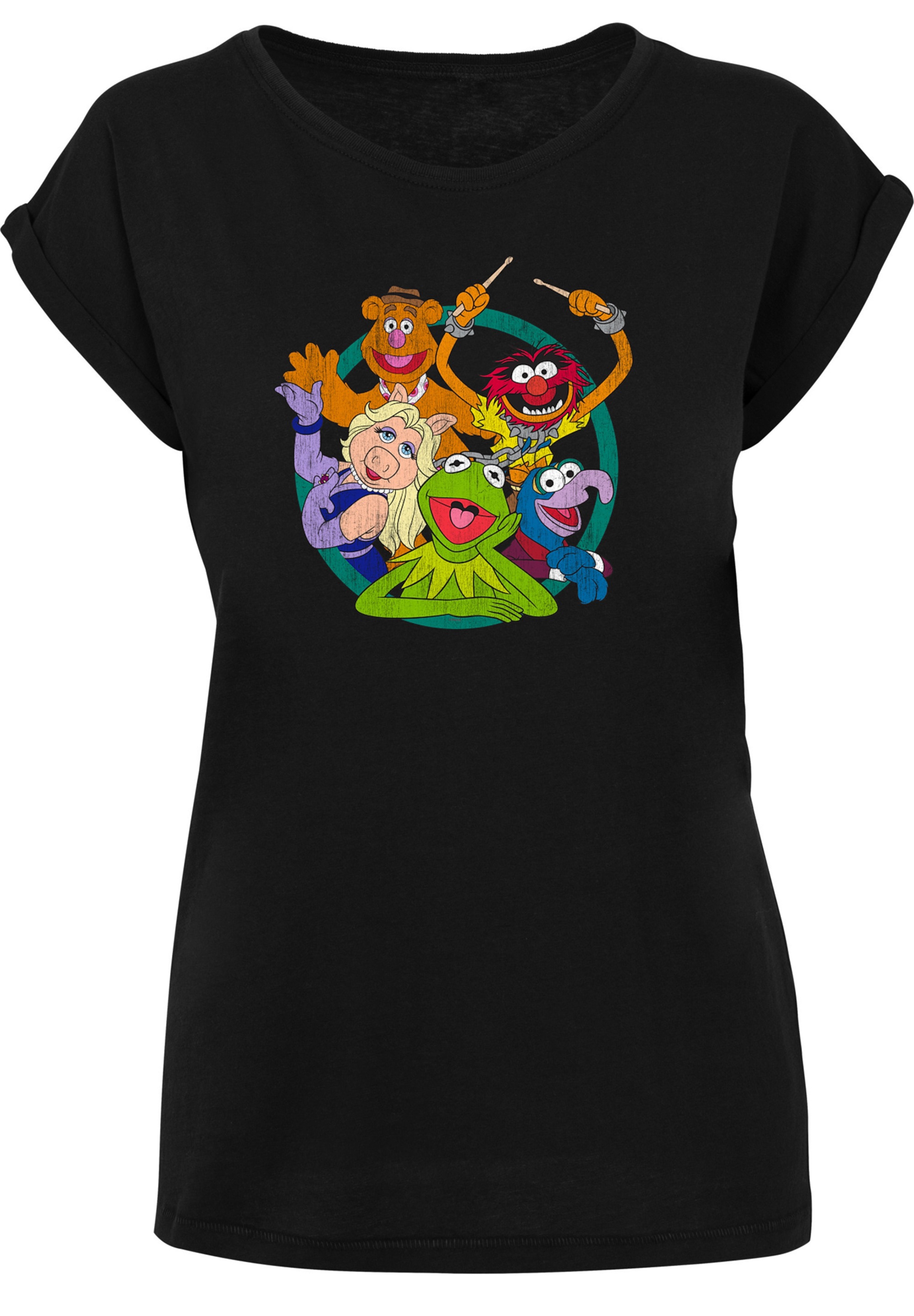 Kermit der BAUR Print Fozzie«, | »Disney F4NT4STIC online bestellen Frosch Die Muppets T-Shirt