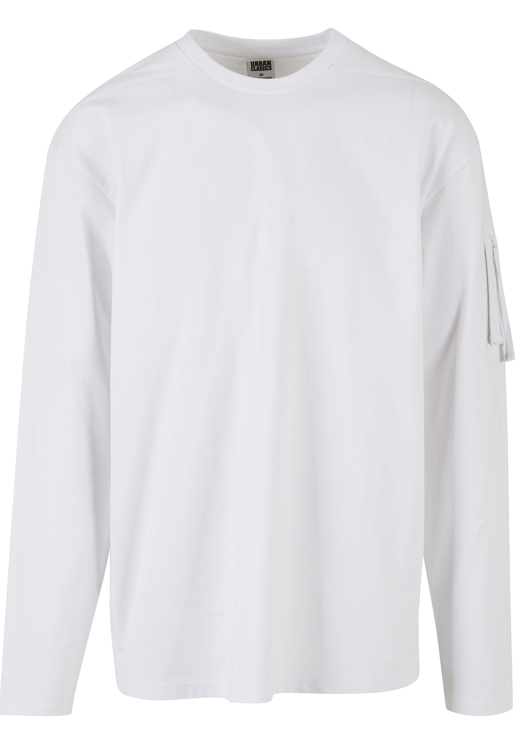 URBAN CLASSICS Longsleeve "Urban Classics Herren Sleeve Pocket Longsleeve" 1 Stk.