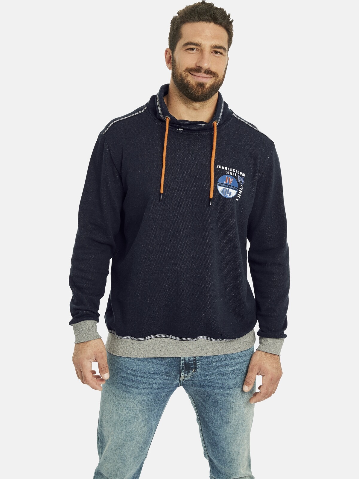 Sweatshirt »Sweatshirt JARMUND«, (1 tlg.), mit elastischem Saumbund