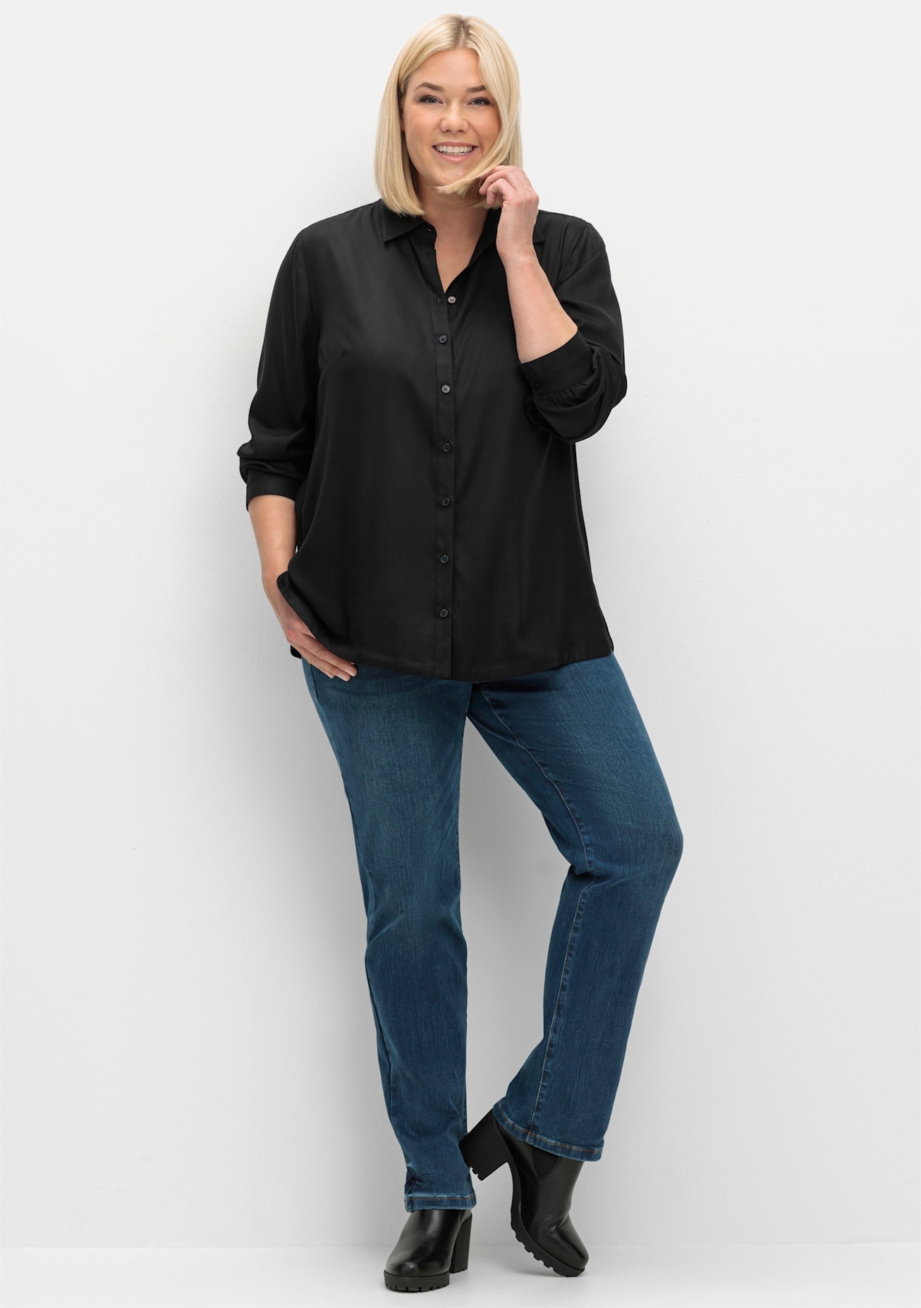 Sheego Hemdbluse günstig online kaufen