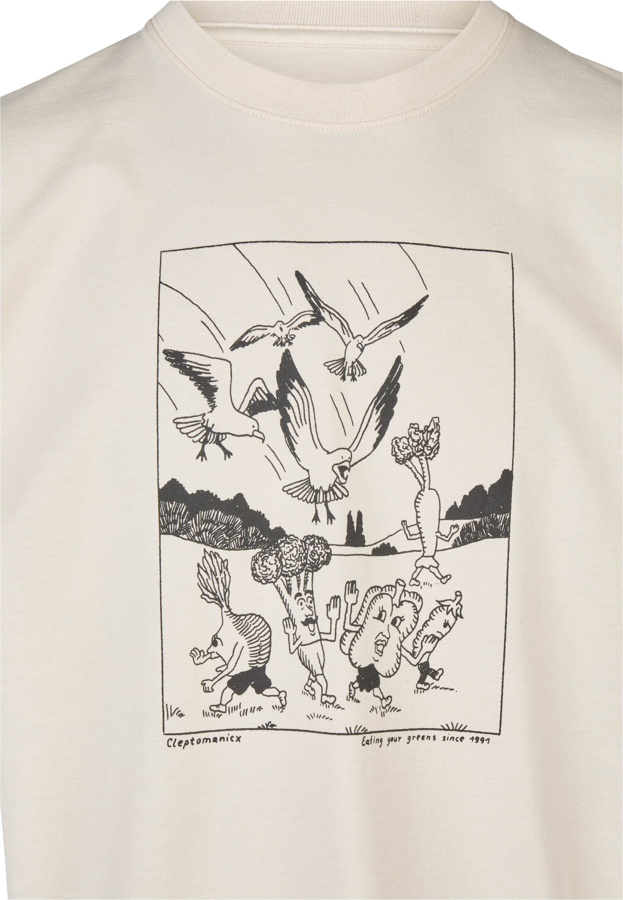 Cleptomanicx T-Shirt »Classic Tee Birds of Prey«, mit lockerem Schnitt