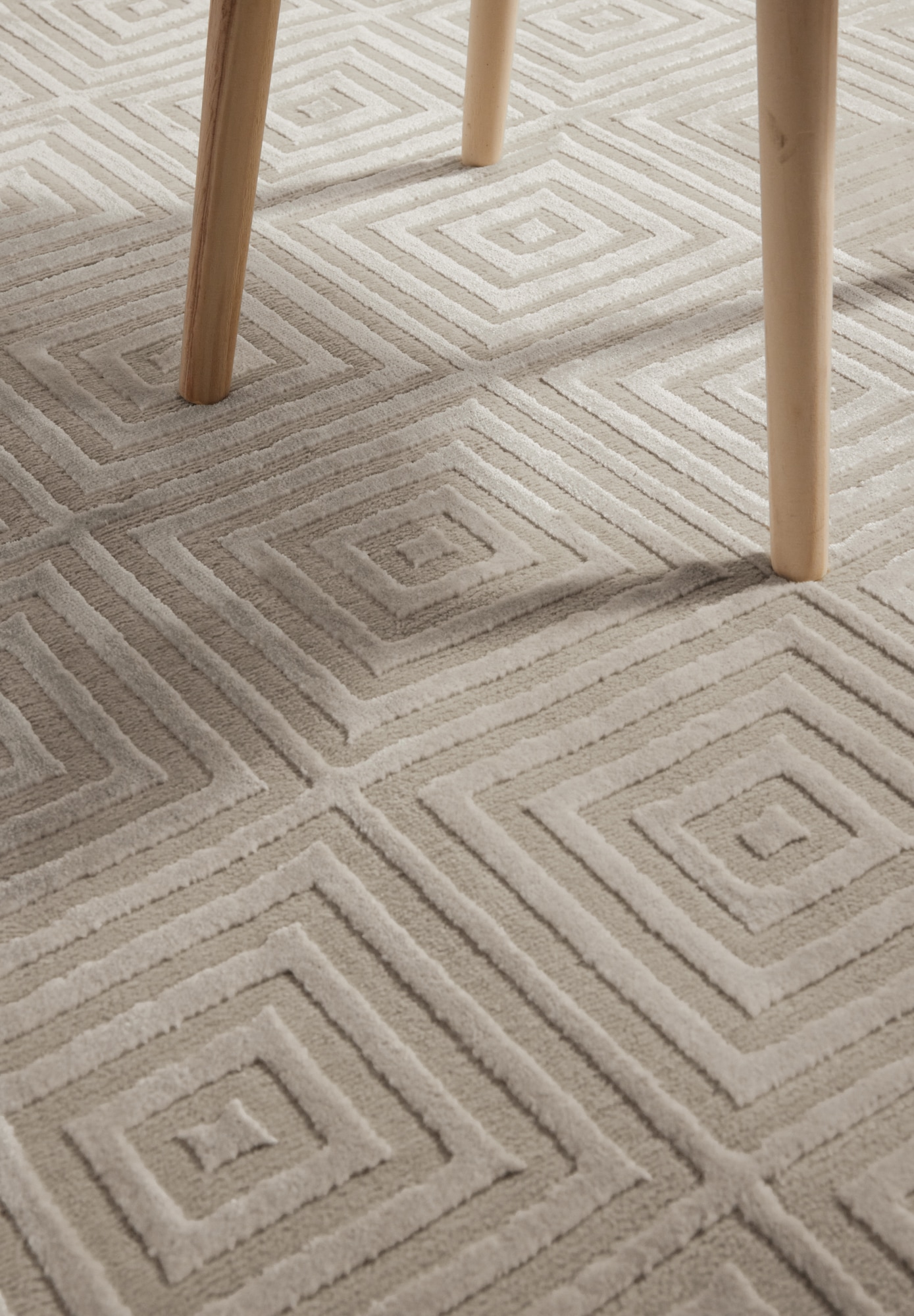 ELLE DECORATION Designteppich »Tourmaline«, rechteckig, 9 mm Höhe, Wohnzimmer, Schlafzimmer, Läufer, Hoch-Tief Effekt, Flur, Glanz