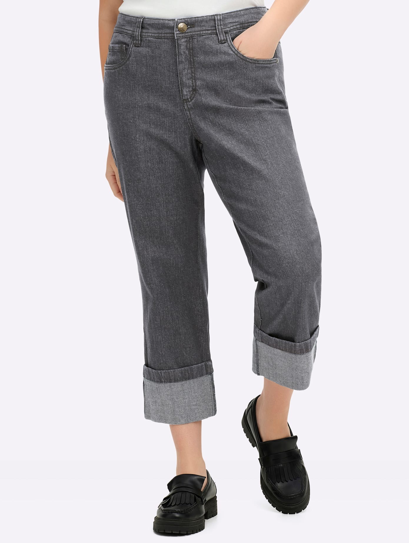 Sheego 7/8-Jeans 1 Stk. tlg. günstig online kaufen
