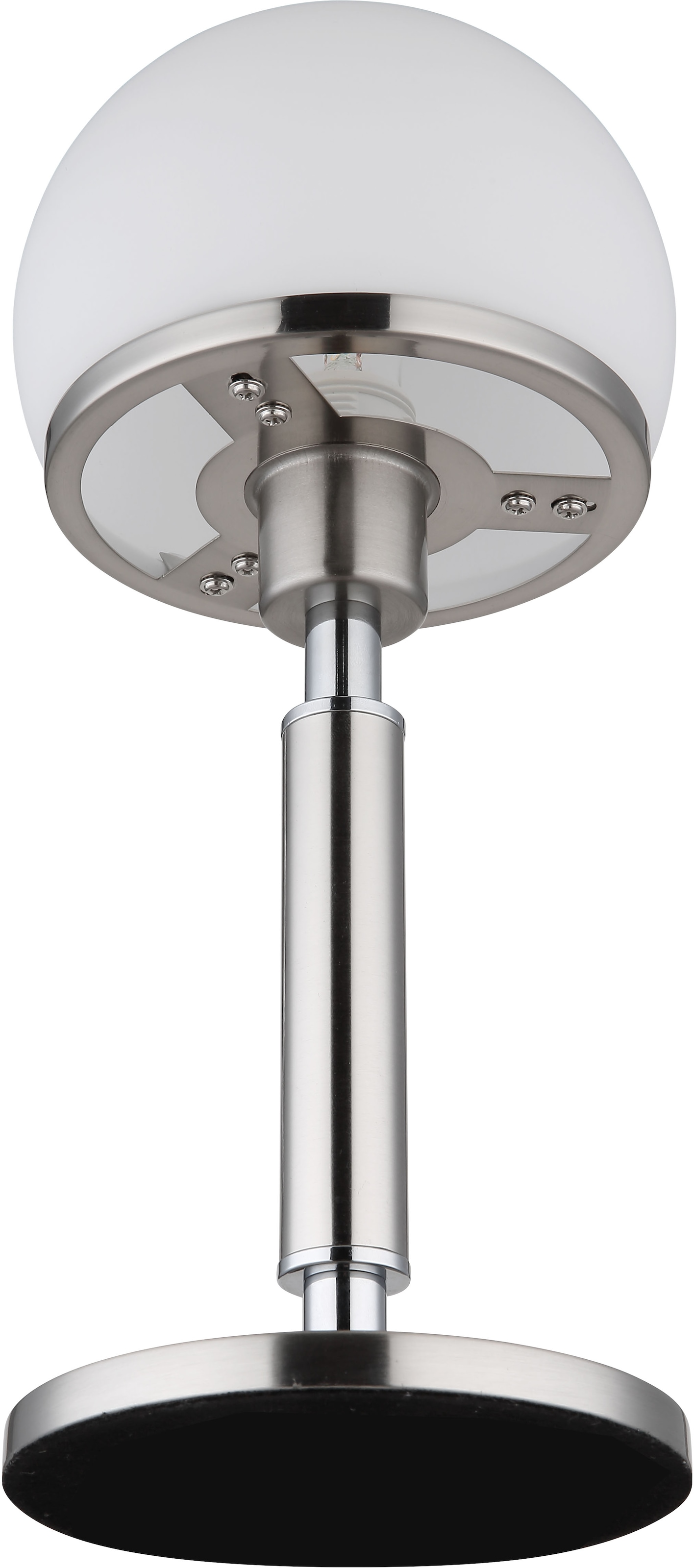 GLOBO LIGHTING Tischleuchte »HAKU«, Leuchtmittel E27 | ohne Leuchtmittel, Tischlampe/Schlafzimmer/Wohnzimmer/Glas opal