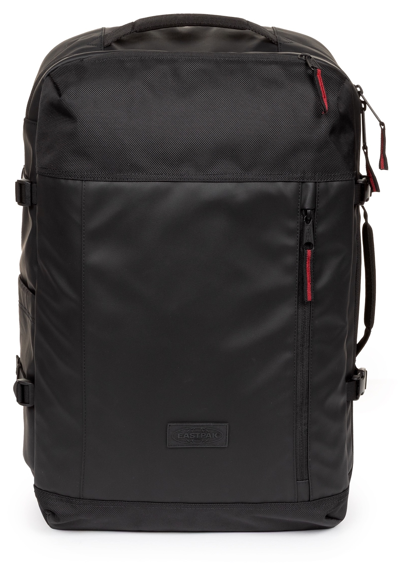 EASTPAK Weichgepäck-Trolley "CNNCT TRAVELPACK CNNCT Top Black", schwarz, Polyester, unifarben, Koffer, Reisegepäck, Aufgabegepäck, Reisekoffer,