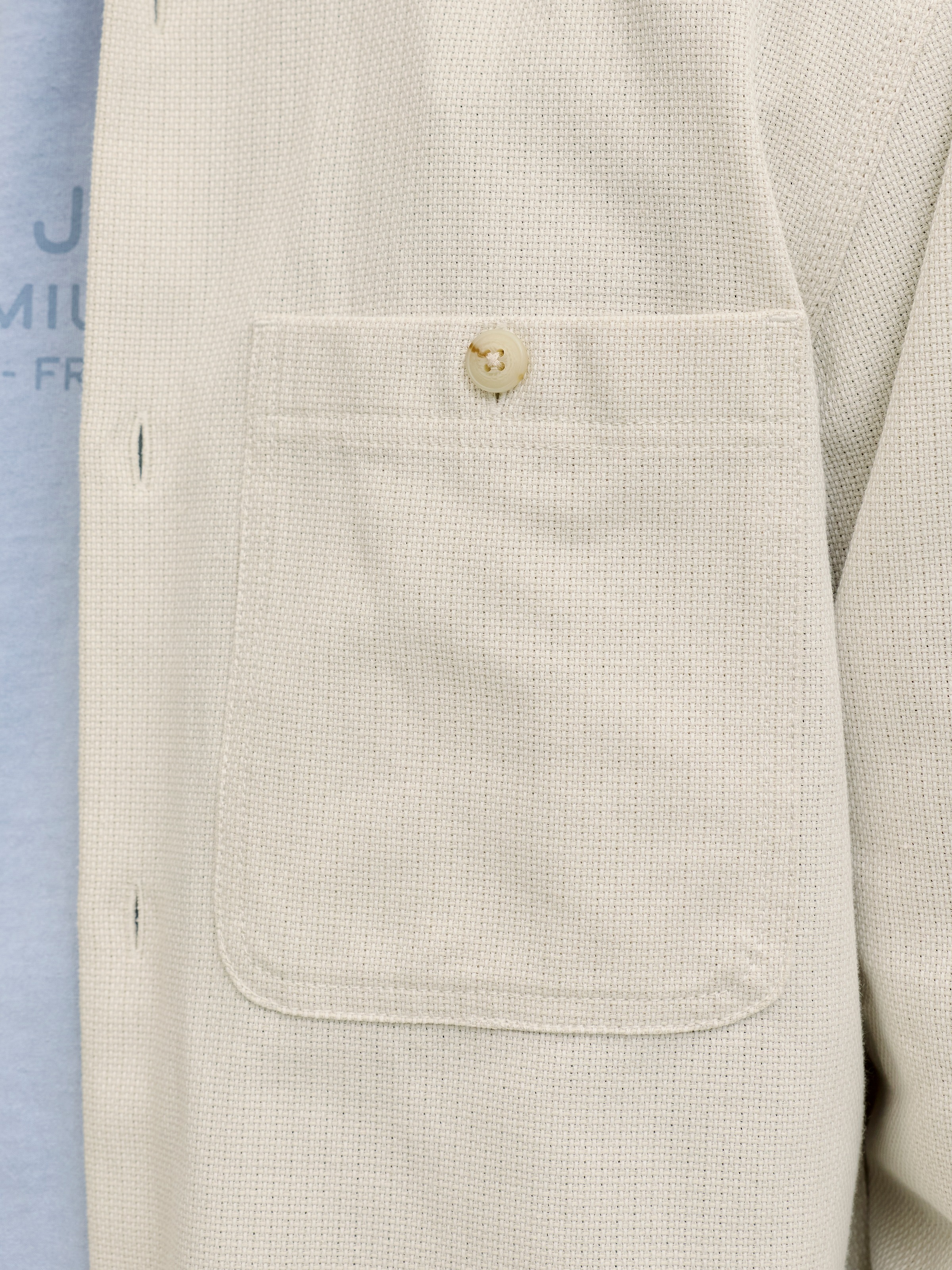 Jack & Jones Langarmhemd »JPRBLURAYLE LINEN BL. SOLID LS SHIRT SN«