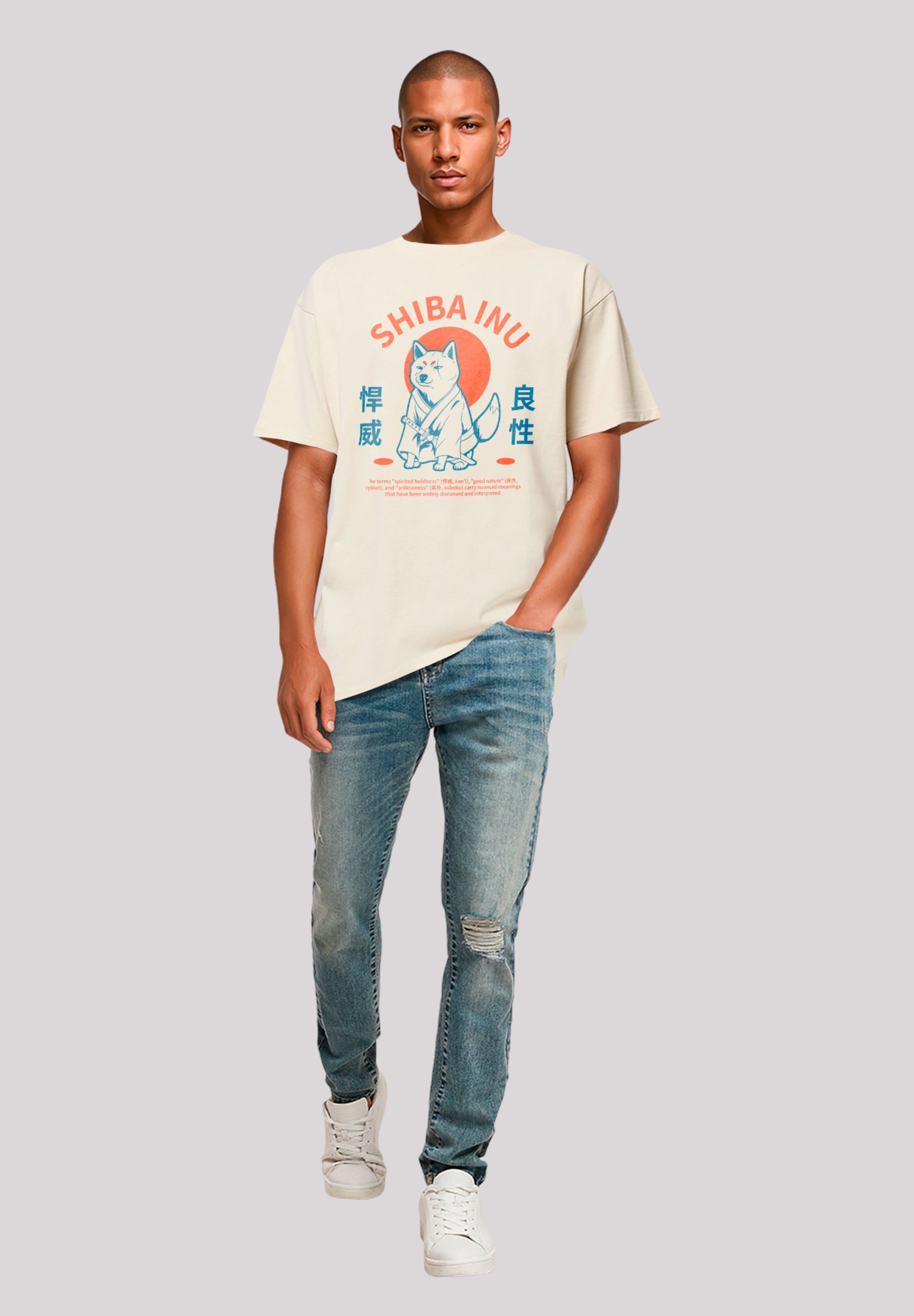 F4NT4STIC T-Shirt »Japanischer Shiba Inu Hund«, Premium Qualität