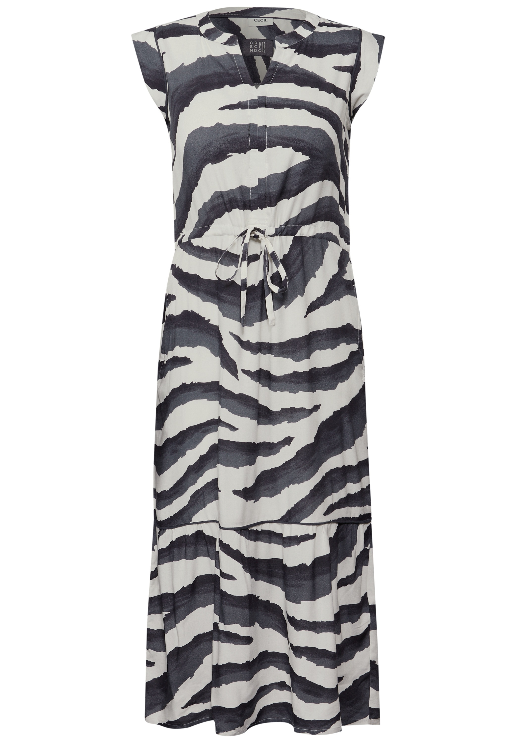 Thumbnail - Cecil Sommerkleid Ohne Taschen in Unifarbe