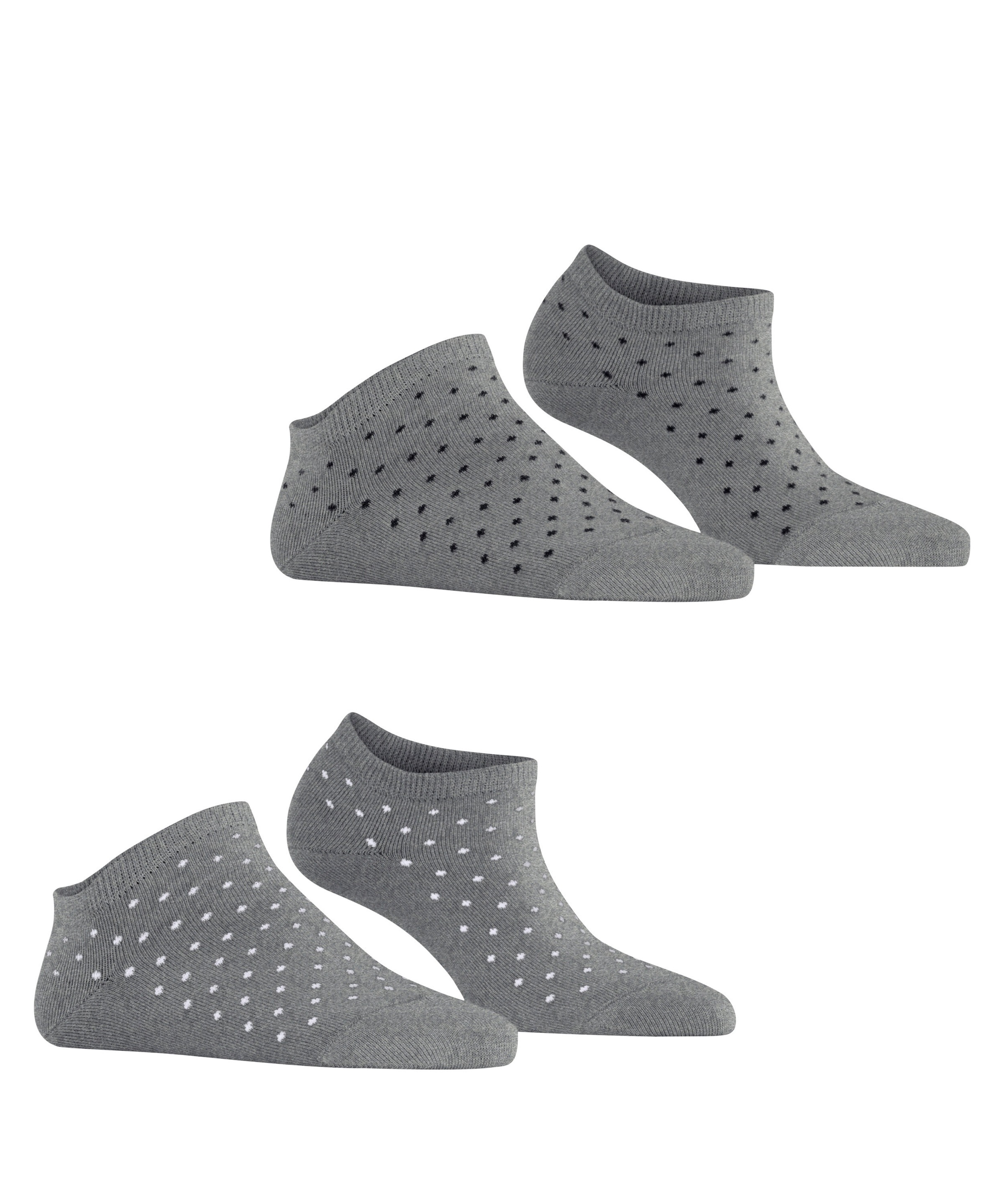 Esprit Sneakersocken »Fine Dot« 2 Paar,  Punktemuster, schmales Bündchen, Polka Dots