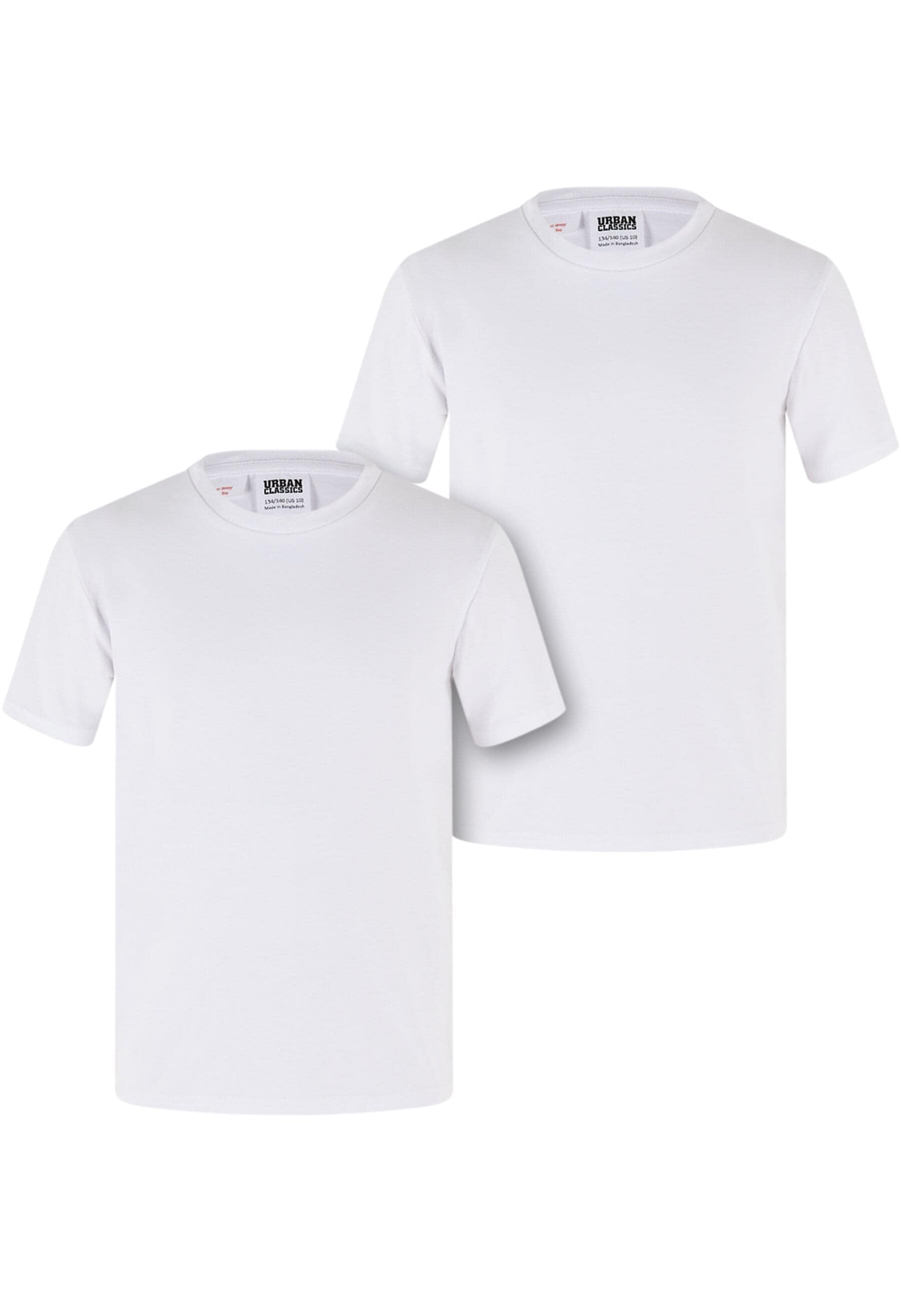 URBAN CLASSICS T-Shirt "Urban Classics Girls Stretch Jersey Tee 2-Pack" 1 S günstig online kaufen