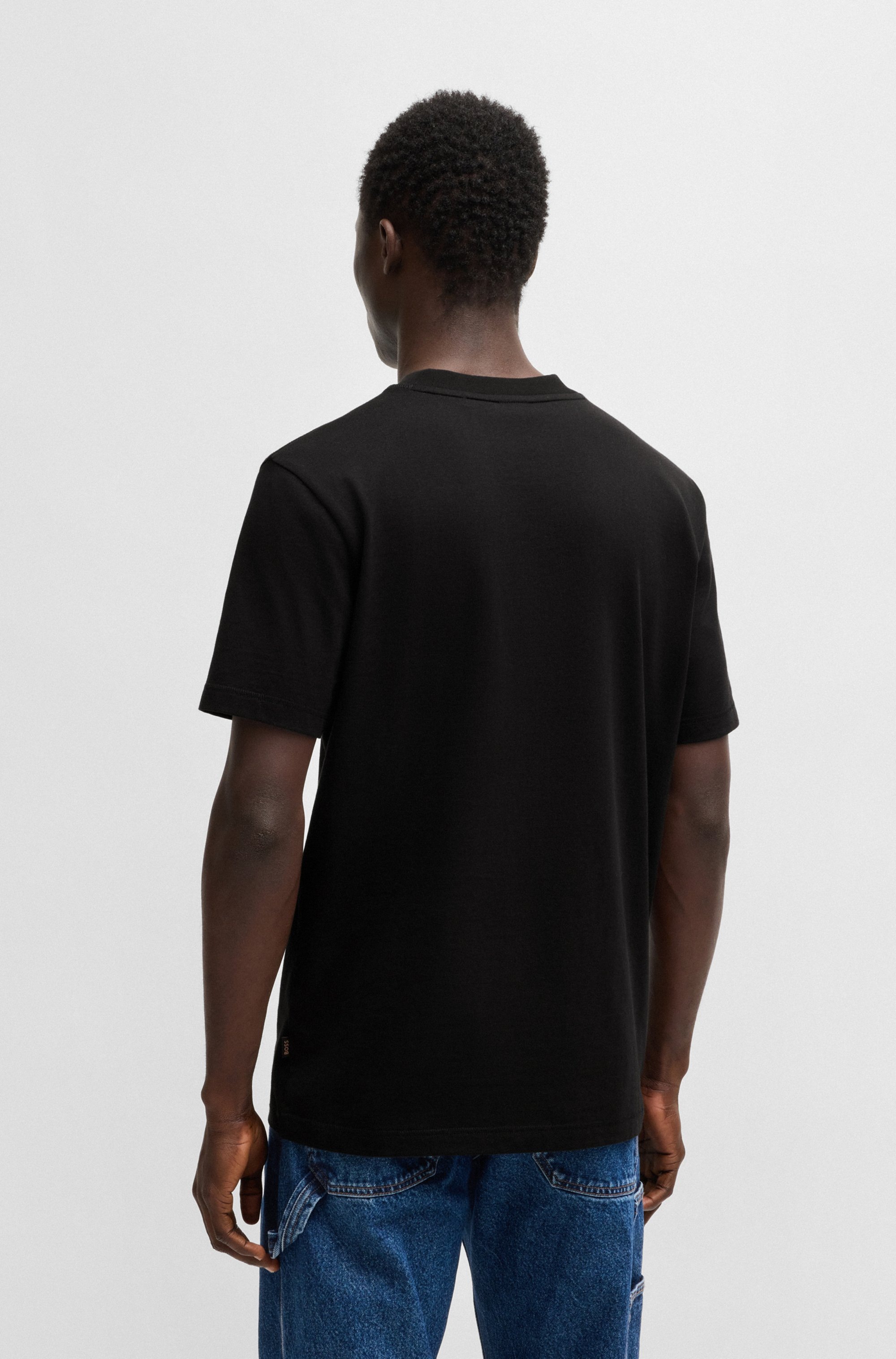 BOSS ORANGE T-Shirt "Te Bossfish" Rundhalsausschnitt, Regular Fit, großer D günstig online kaufen