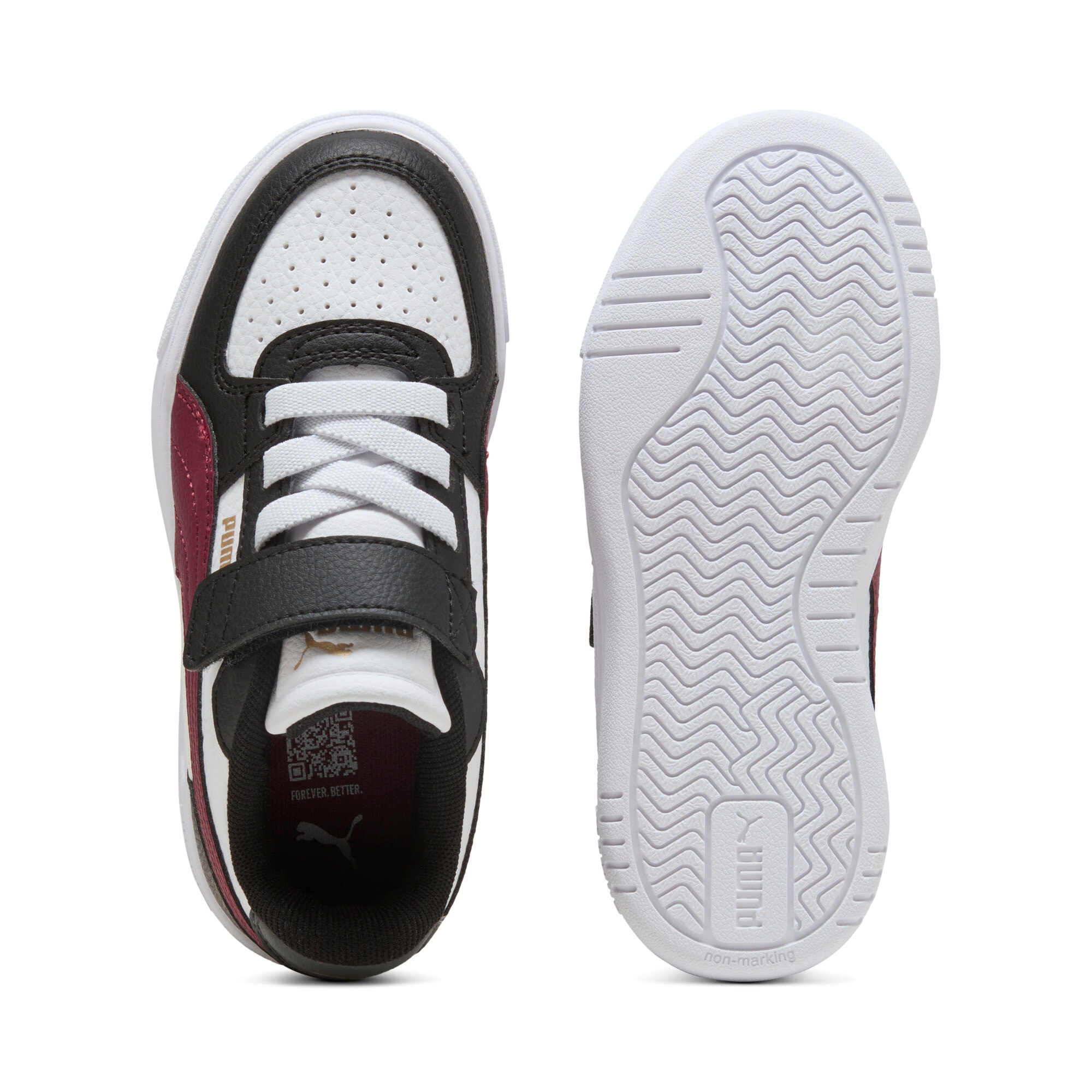 PUMA Sneaker »CAVEN III AC PS«  mit Retro-Basketball-Design, weiches Fußbett, mit Klettverschluss