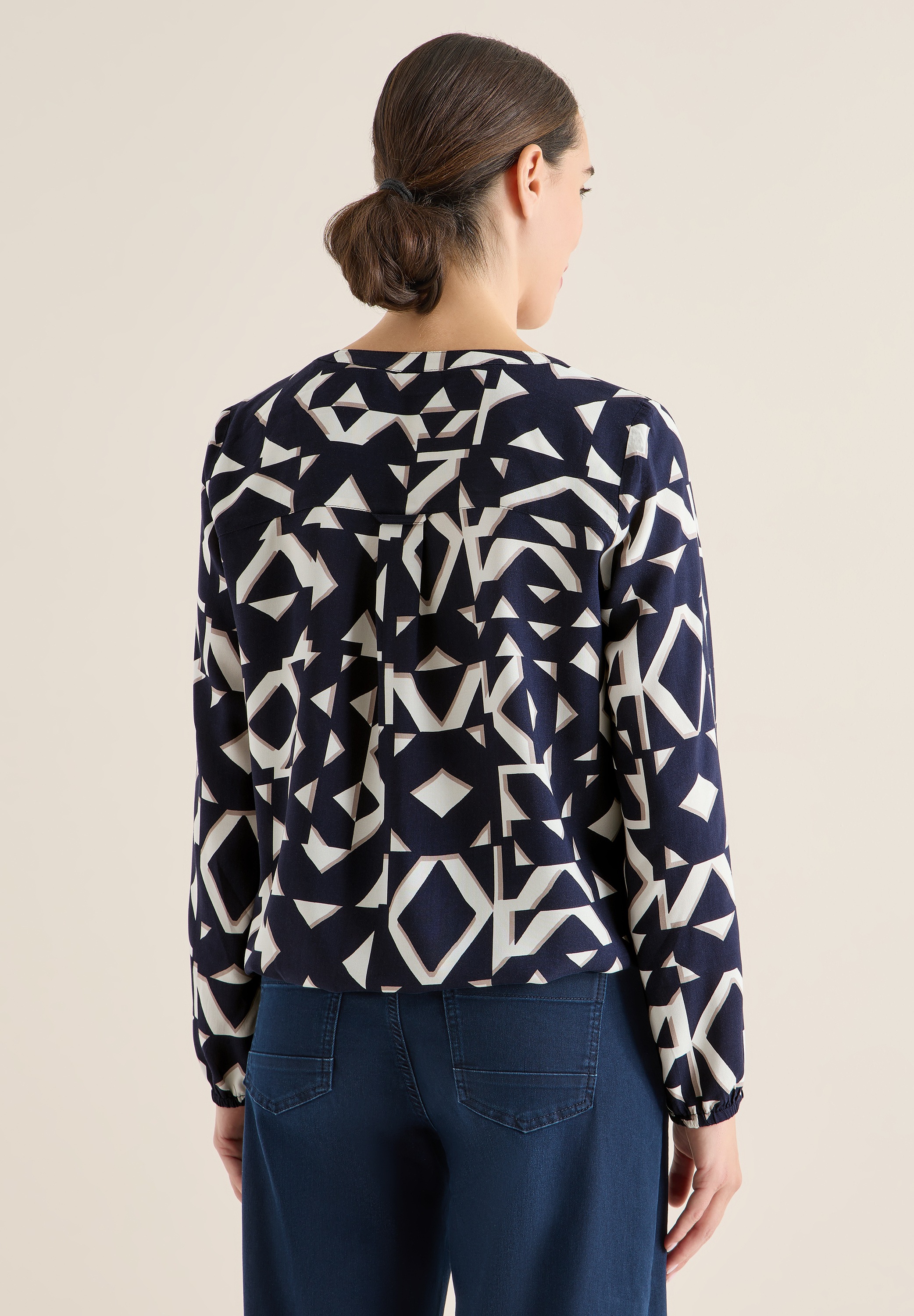 Cecil Langarmbluse mit Knopfleiste günstig online kaufen