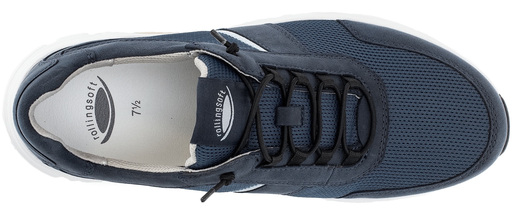 Gabor Rollingsoft Slip-On Sneaker, Freizeitschuh, Halbschuh, Slipper mit Logo an der Ferse, Weite G