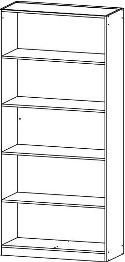 »Minosa«, 91 Türen Mehrzweckschrank Breite 2 BAUR mit | rauch cm