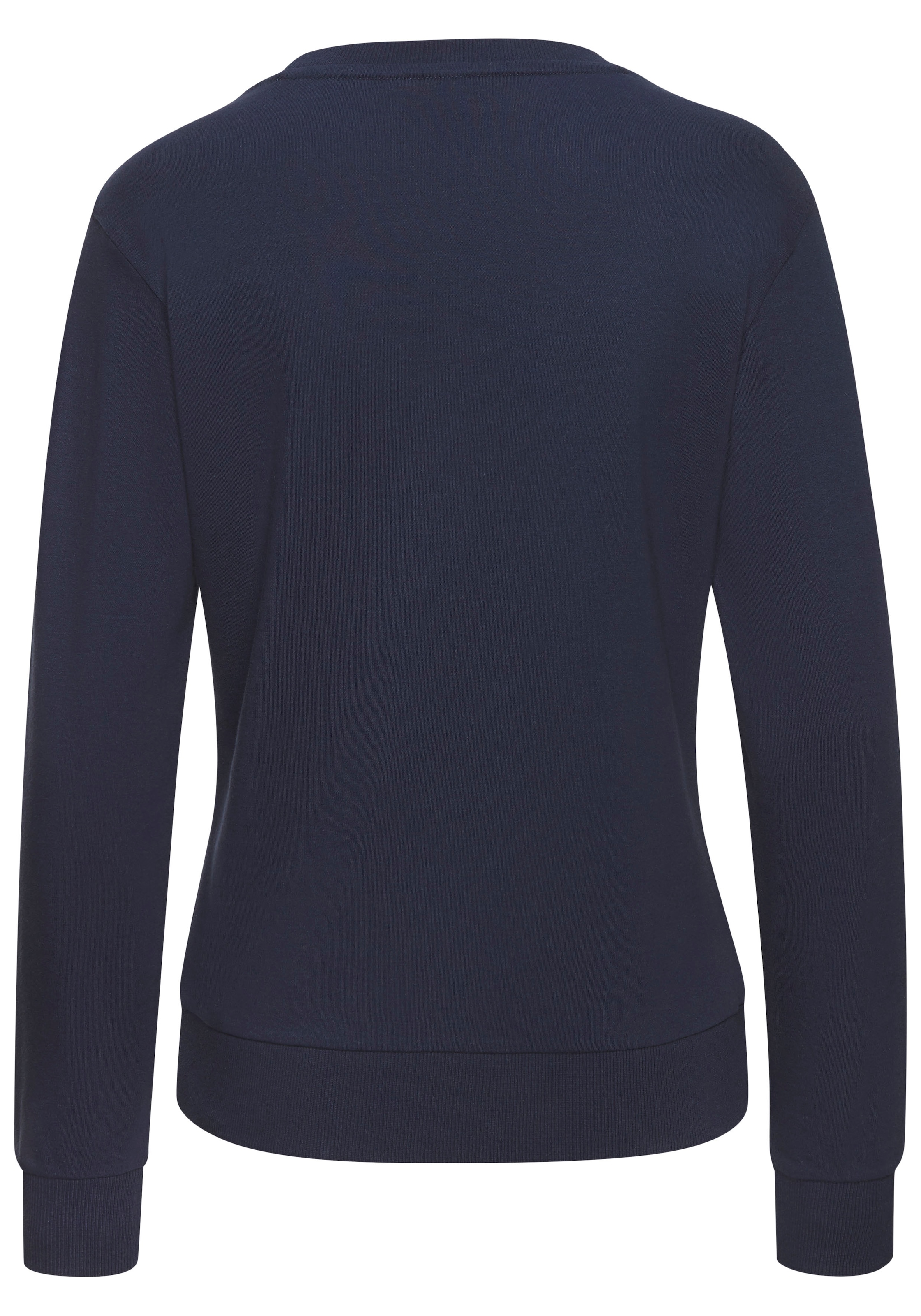 H.I.S Sweatshirt, Basic mit Logodruck, Loungewear