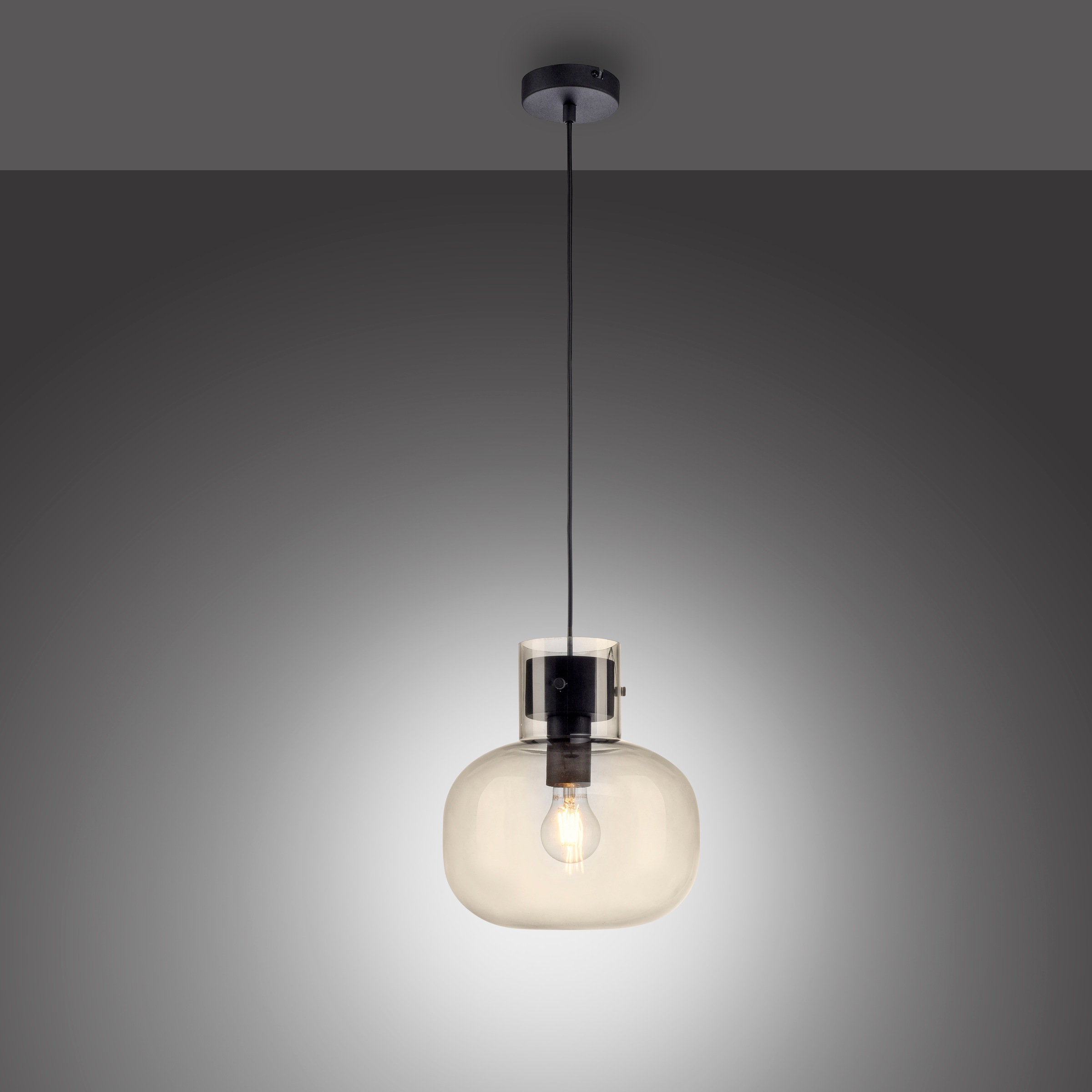Paul Neuhaus Pendelleuchte "SHITAKE" E27 1 Stk. günstig online kaufen