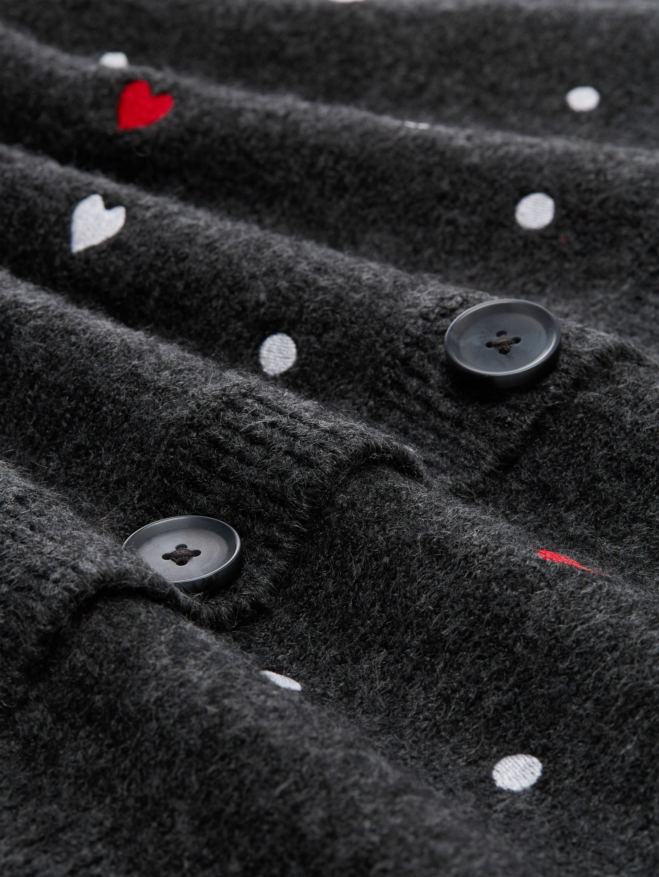 TOM TAILOR Denim Cardigan mit Stickereien