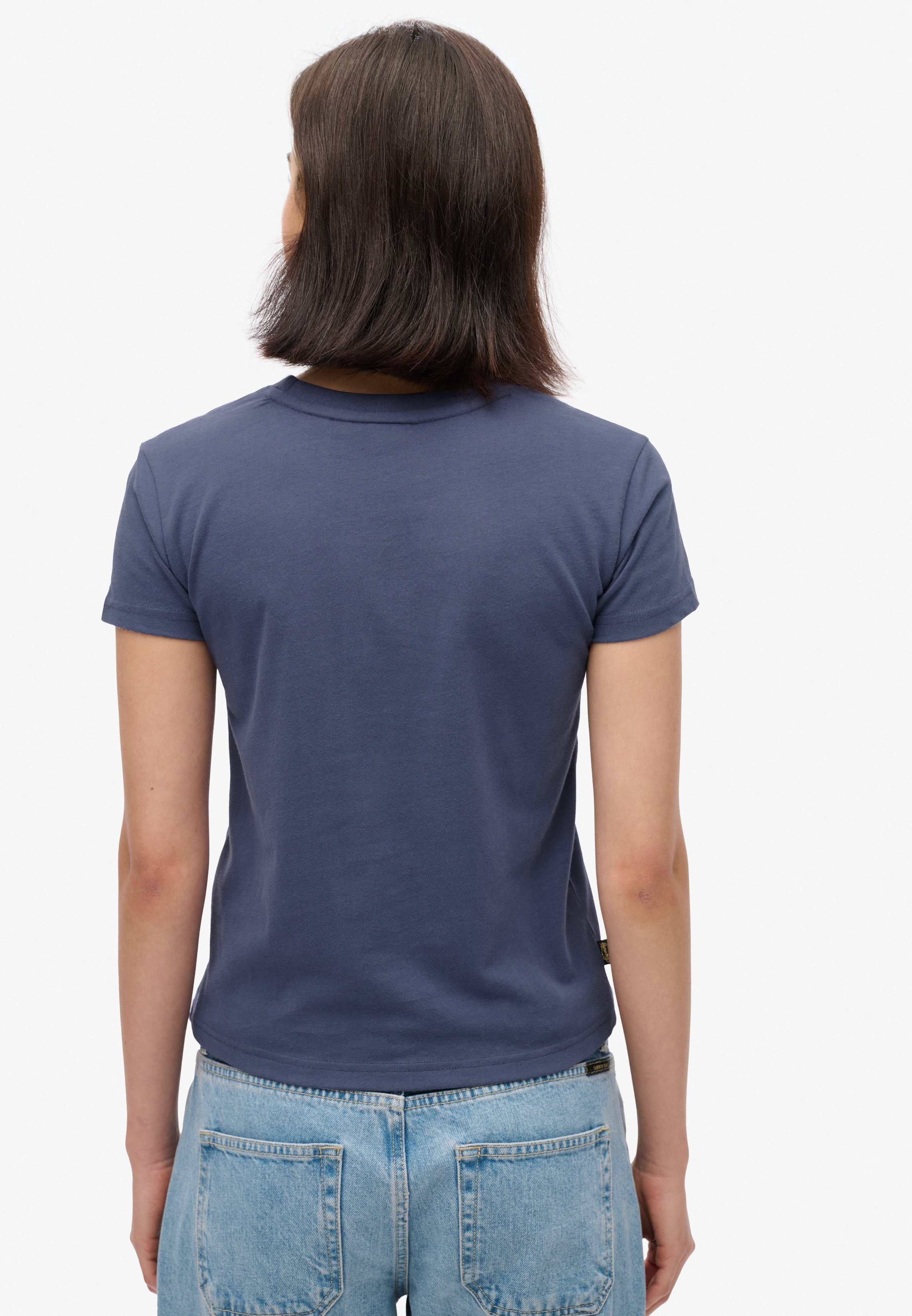 Thumbnail - Superdry Kurzarmshirt "SU-ESSENTIAL LOGO 90S T SHIRT" angenehmes Tragegefühl durch besonders weiche Haptik