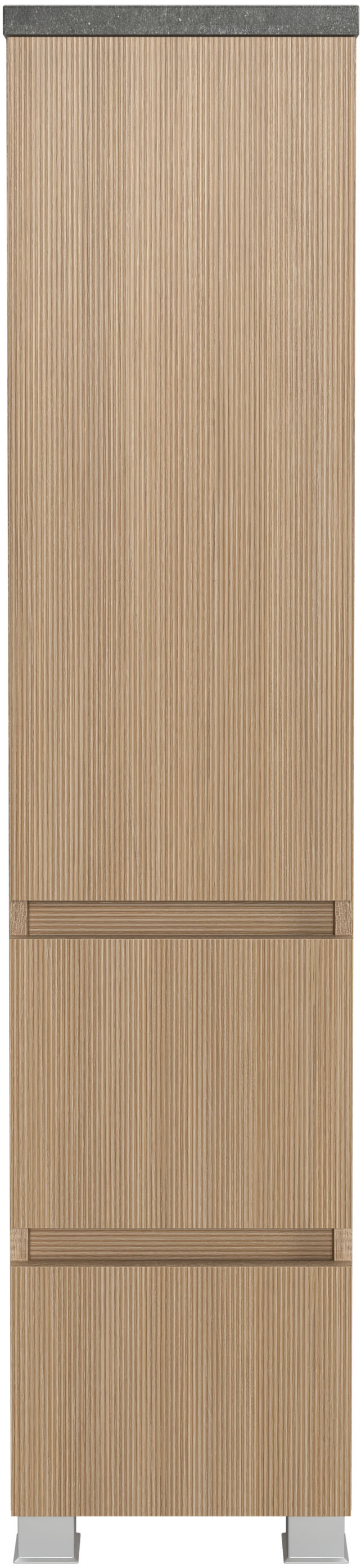 Thumbnail - welltime Midischrank "EIXO, 1 Tür, 2 verstellbare Einlegeböden, 2 Softclose-Auszüge"