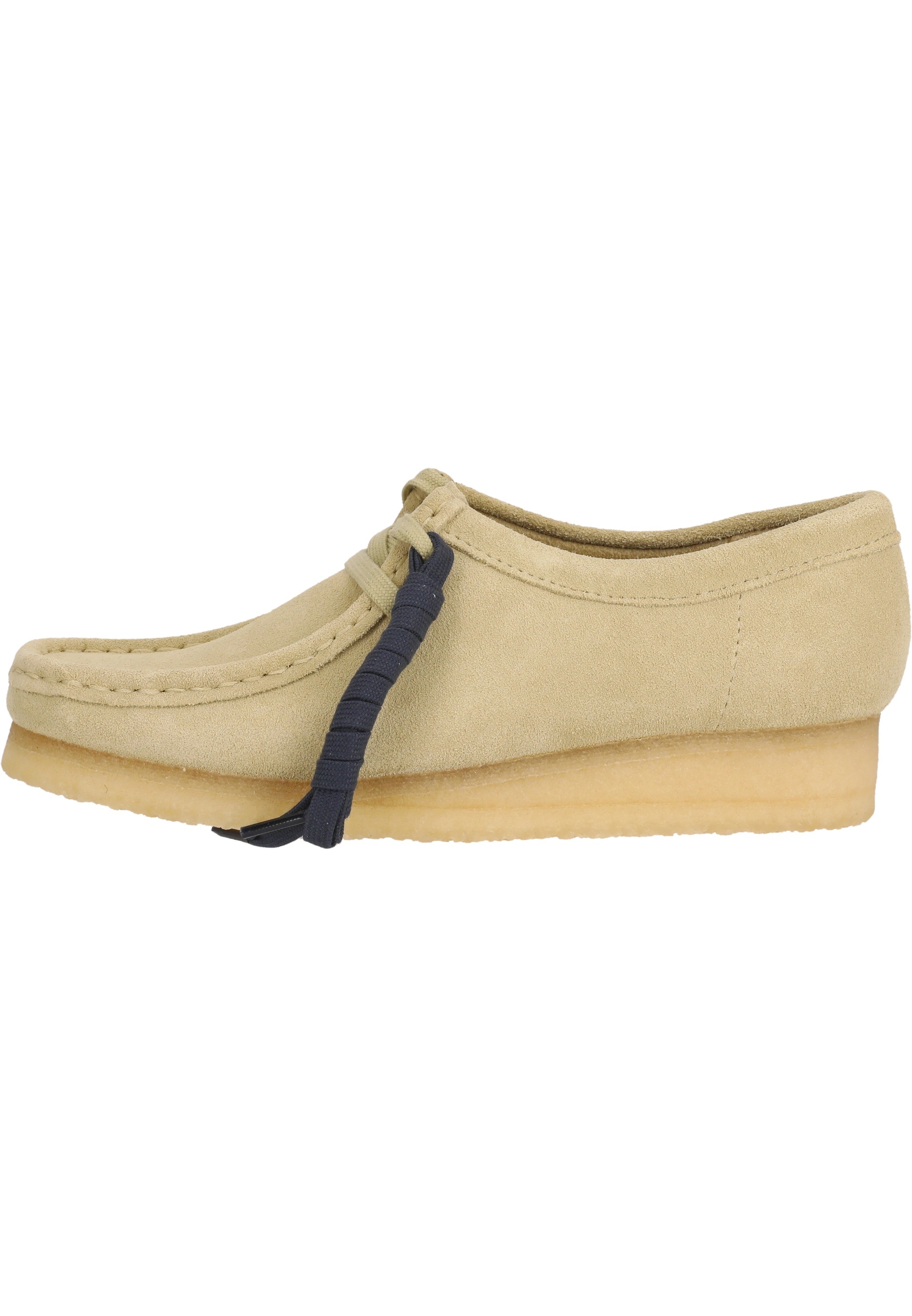 Clarks Schnürschuh "Wallabee Maple Suede", mit unverwechslebarer Kreppsohle günstig online kaufen