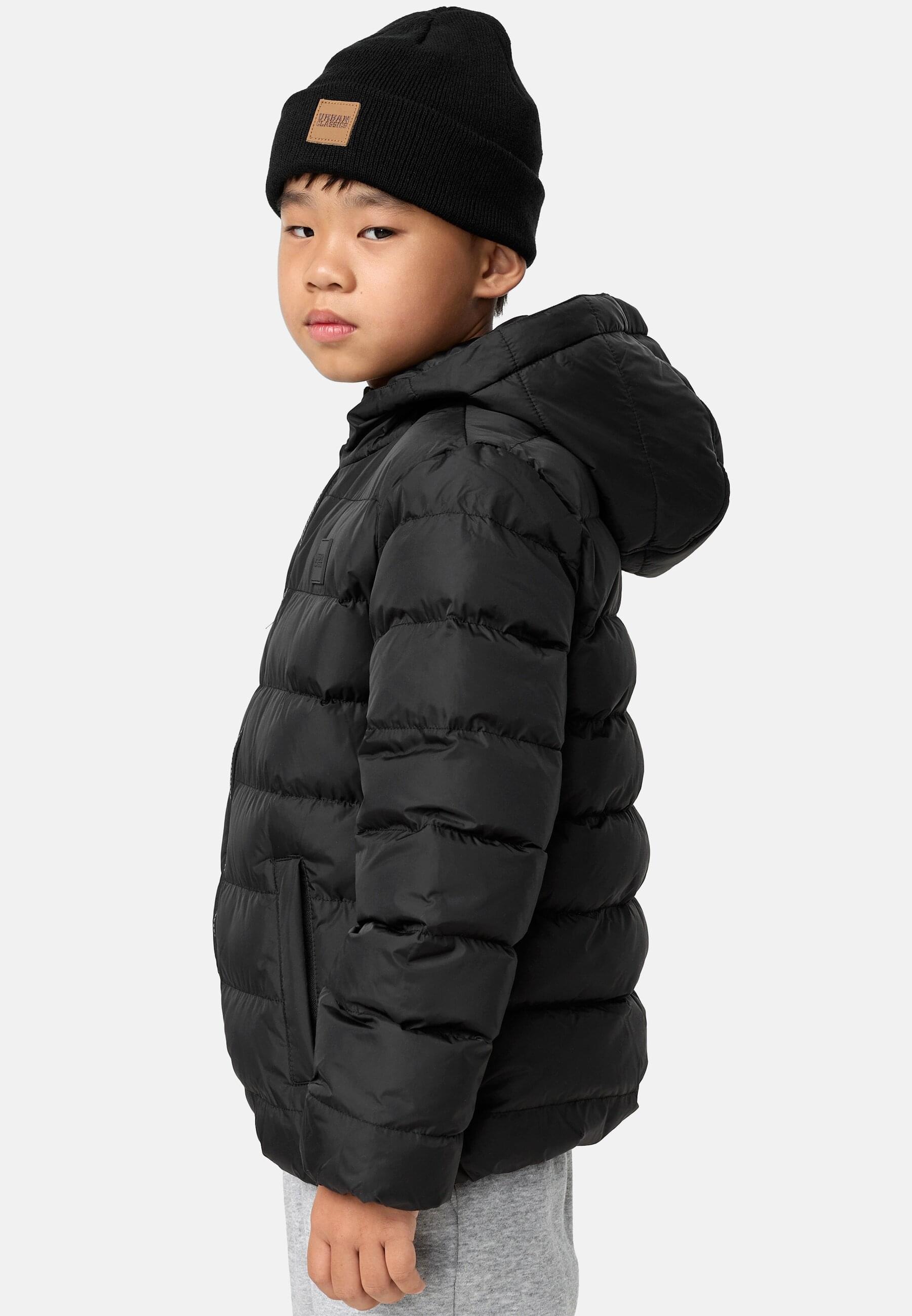 URBAN CLASSICS Winterjacke »Urban Classics Herren Boys Basic Bubble Jacket«, (1 St.), mit Kapuze