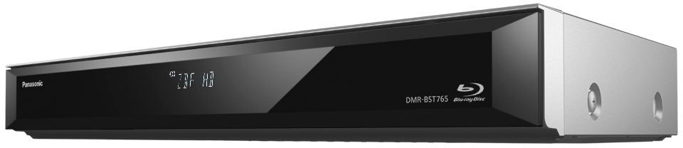 Panasonic Blu-ray-Rekorder »DMR-BST760/5«, 4k Ultra HD, Miracast (Wi-Fi Alliance)-WLAN-LAN (Ethernet), 4K Upscaling-DVB-S/S2 Tuner, 500 GB Festplatte, mit Twin HD DVB S Tuner