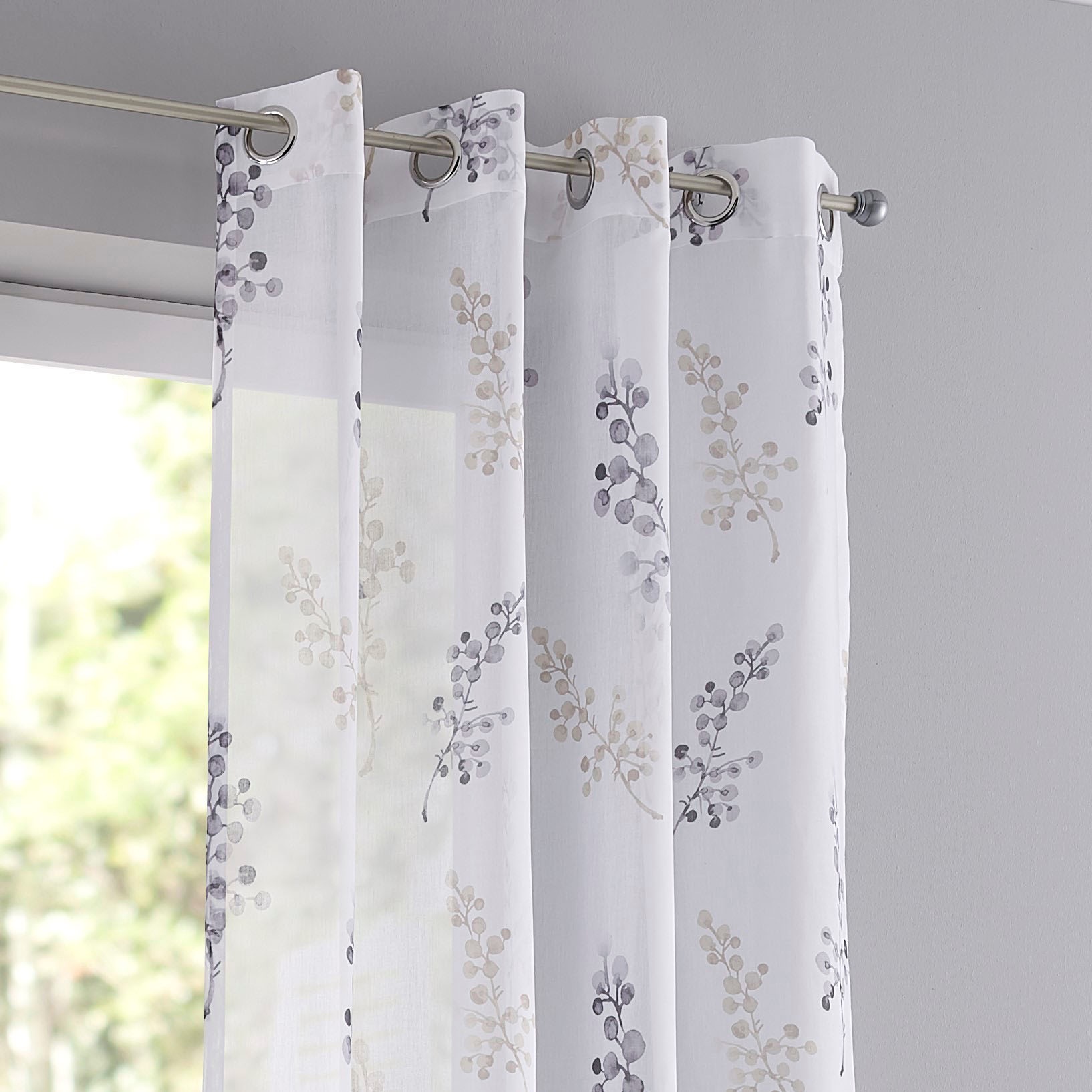 Kutti Vorhang "Danny" Ösen 1 Stk. tlg. Polyester, pflegeleicht, bedruckt günstig online kaufen