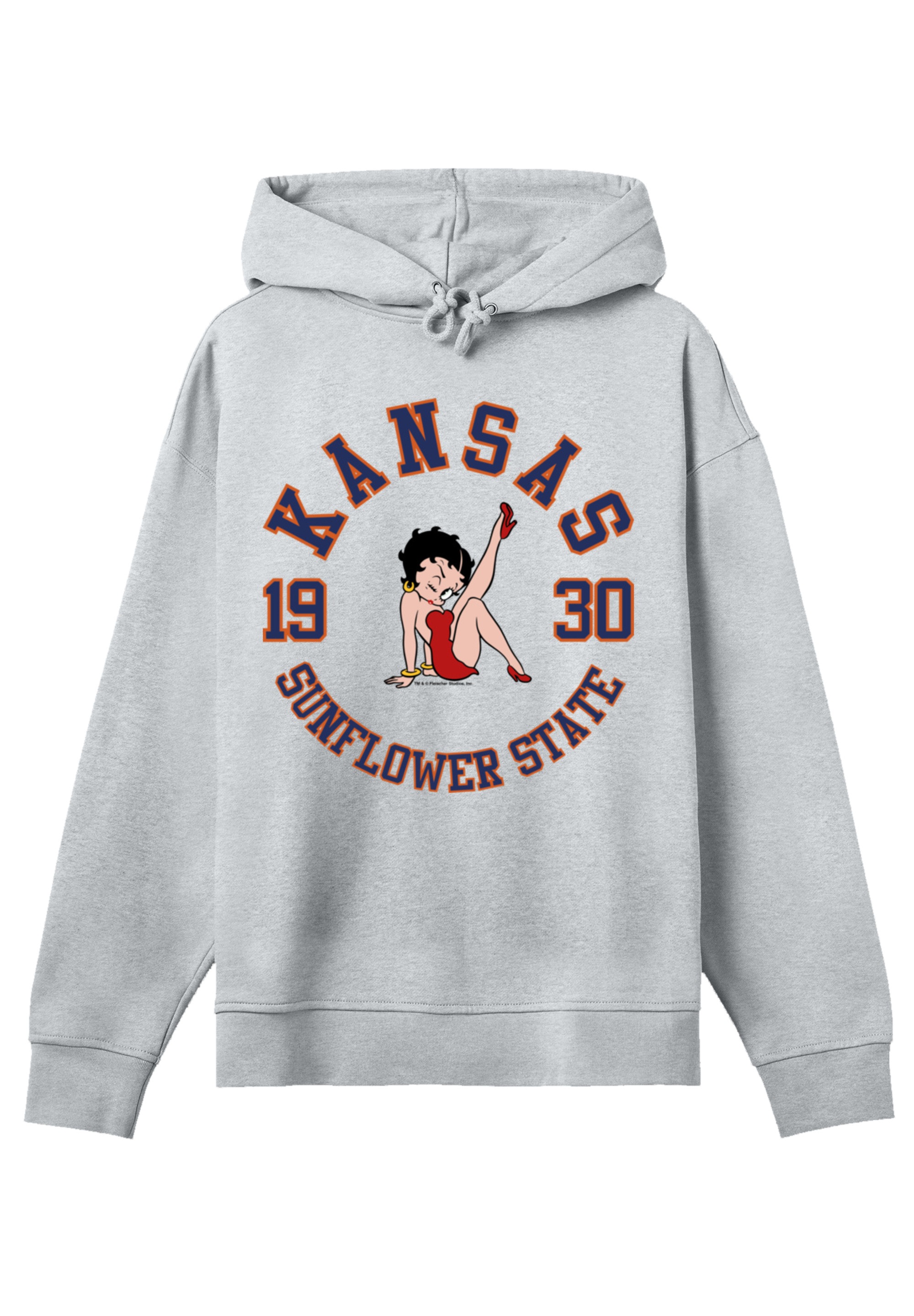 F4NT4STIC Kapuzenpullover "Betty Boop Kansas Sunflower State" Premium Quali günstig online kaufen