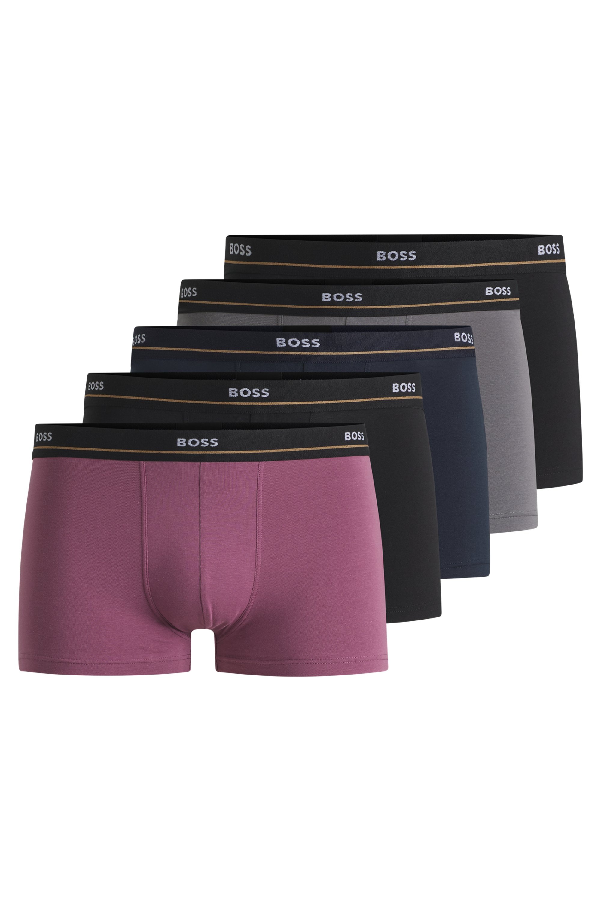 BOSS Trunk »Trunk 5P Essential«, (Packung, 5 St., 5er), mit elastischem Bund