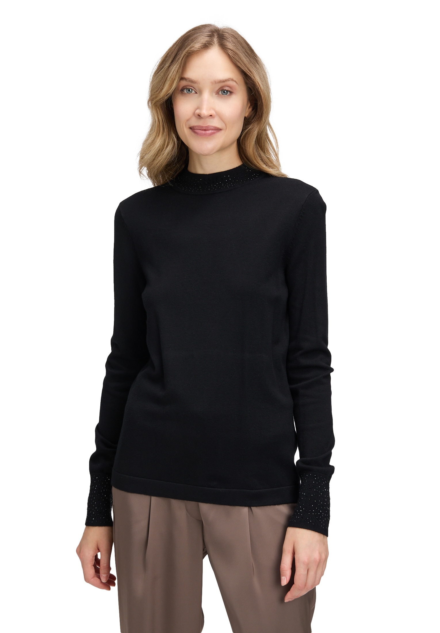 Betty Barclay Strickpullover "Damen mit Strass" 1 Stk. günstig online kaufen