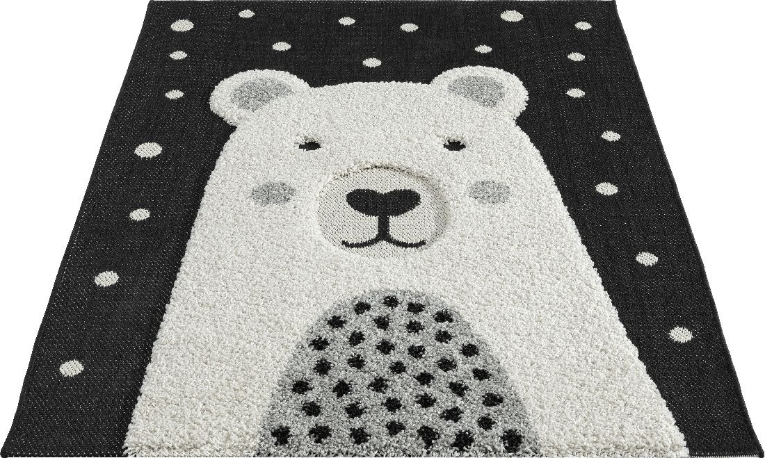 the carpet Teppich »Lou«, rechteckig, 20 mm Höhe, Kinderzimmer Teppich strapazierfähig und pflegleicht