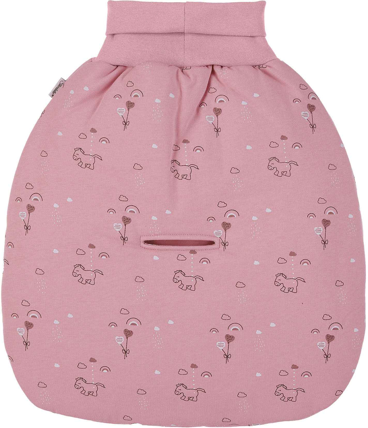 Sterntaler Fußsack Pauline, wattiert Baby rosa Einheitsgröße