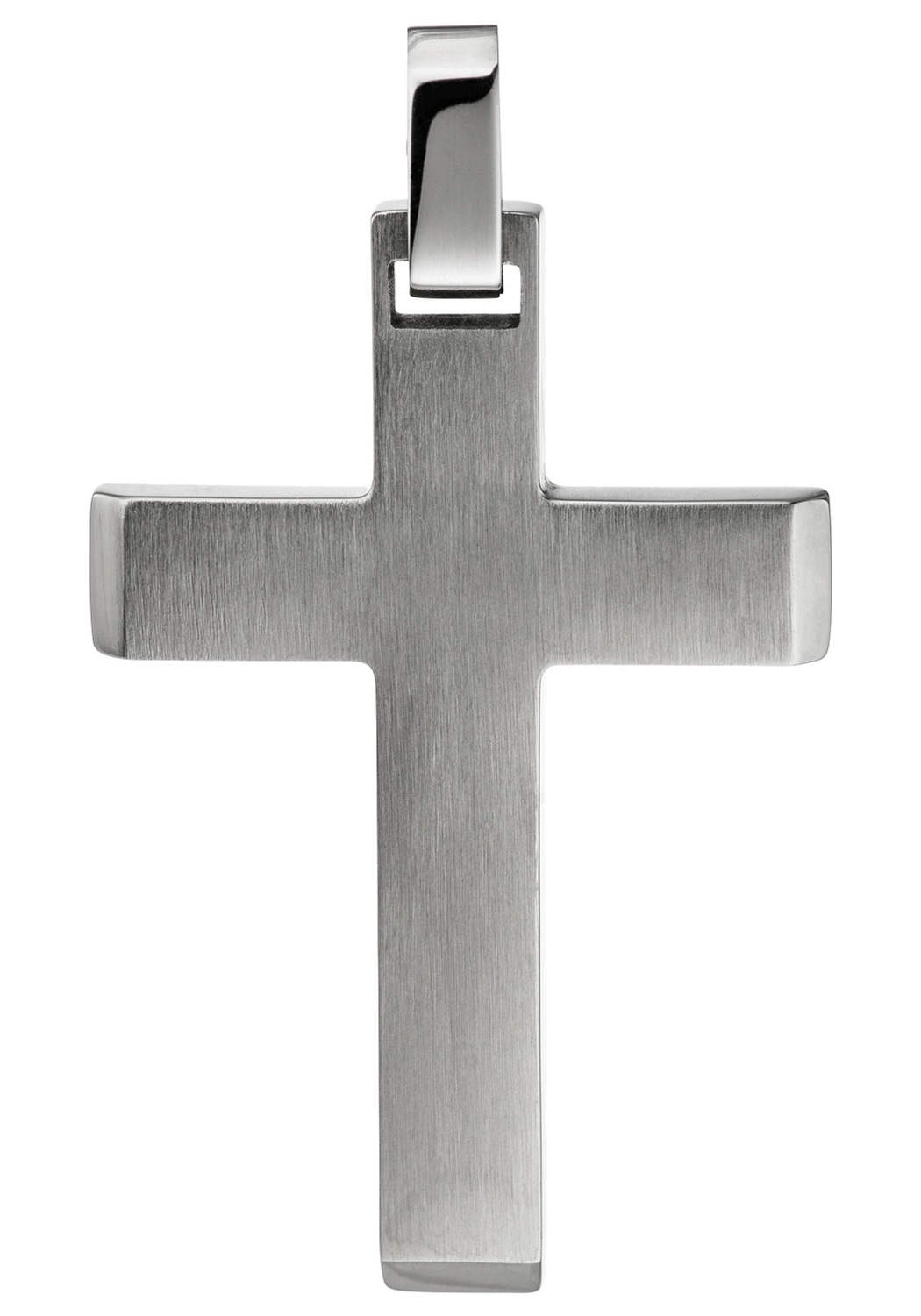 JOBO Kreuzanhänger »Anhänger Kreuz« Edelstahl