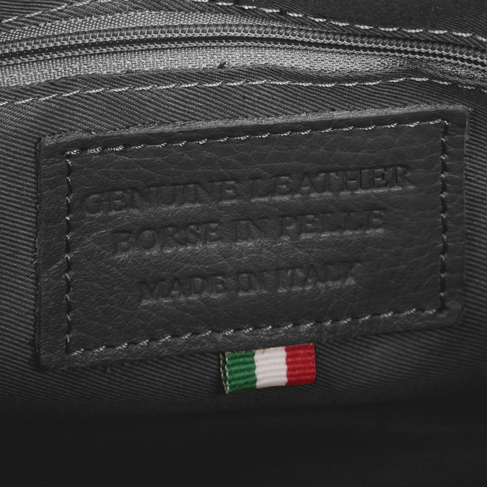 X-Zone Umhängetasche echt Leder, Made in Italy