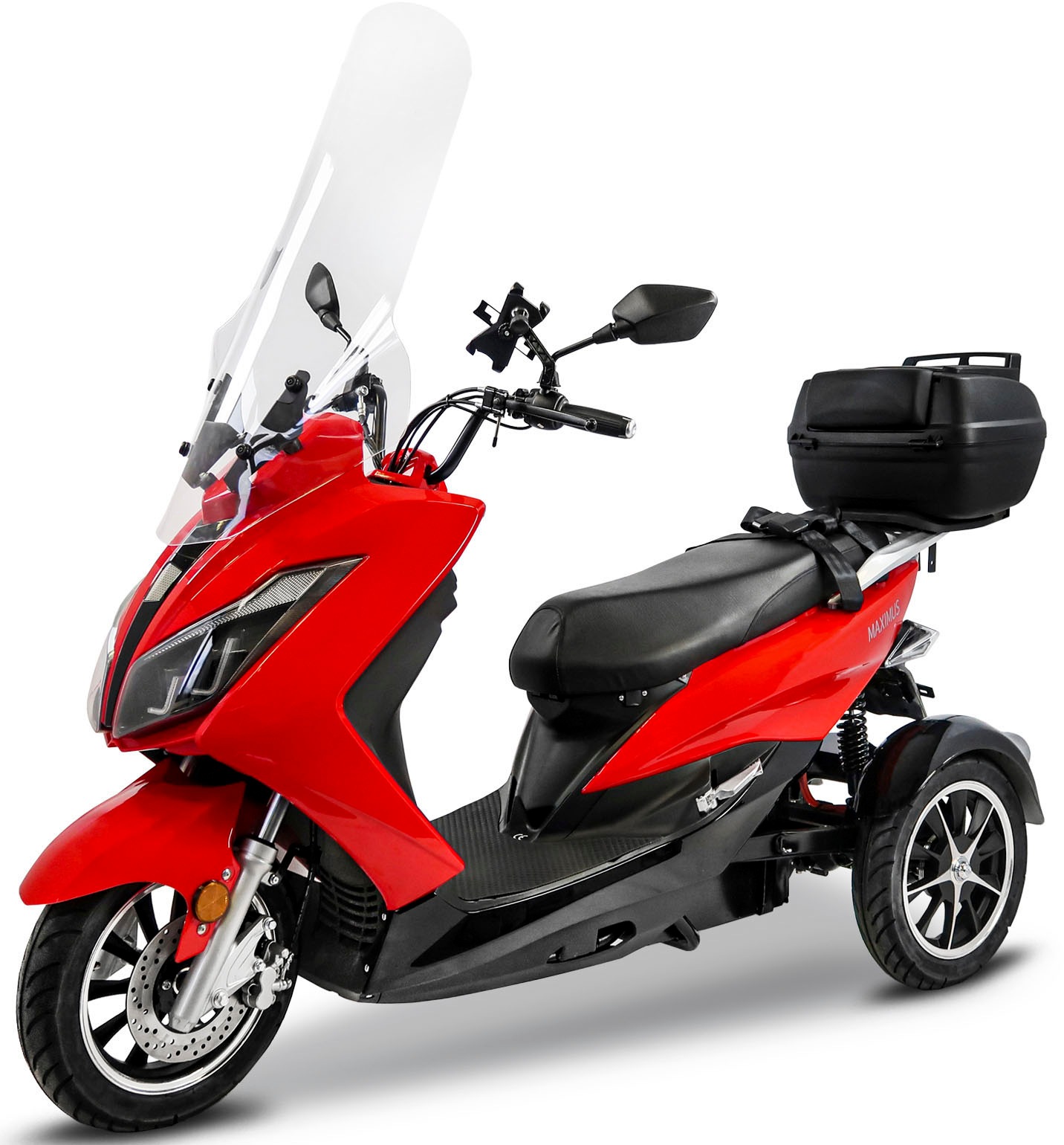 ROLEKTRO Elektromobil "Maximus MX3-25, 2 Akkus", B:72cm H:134cm L:212,5cm, rot, Elektromobile