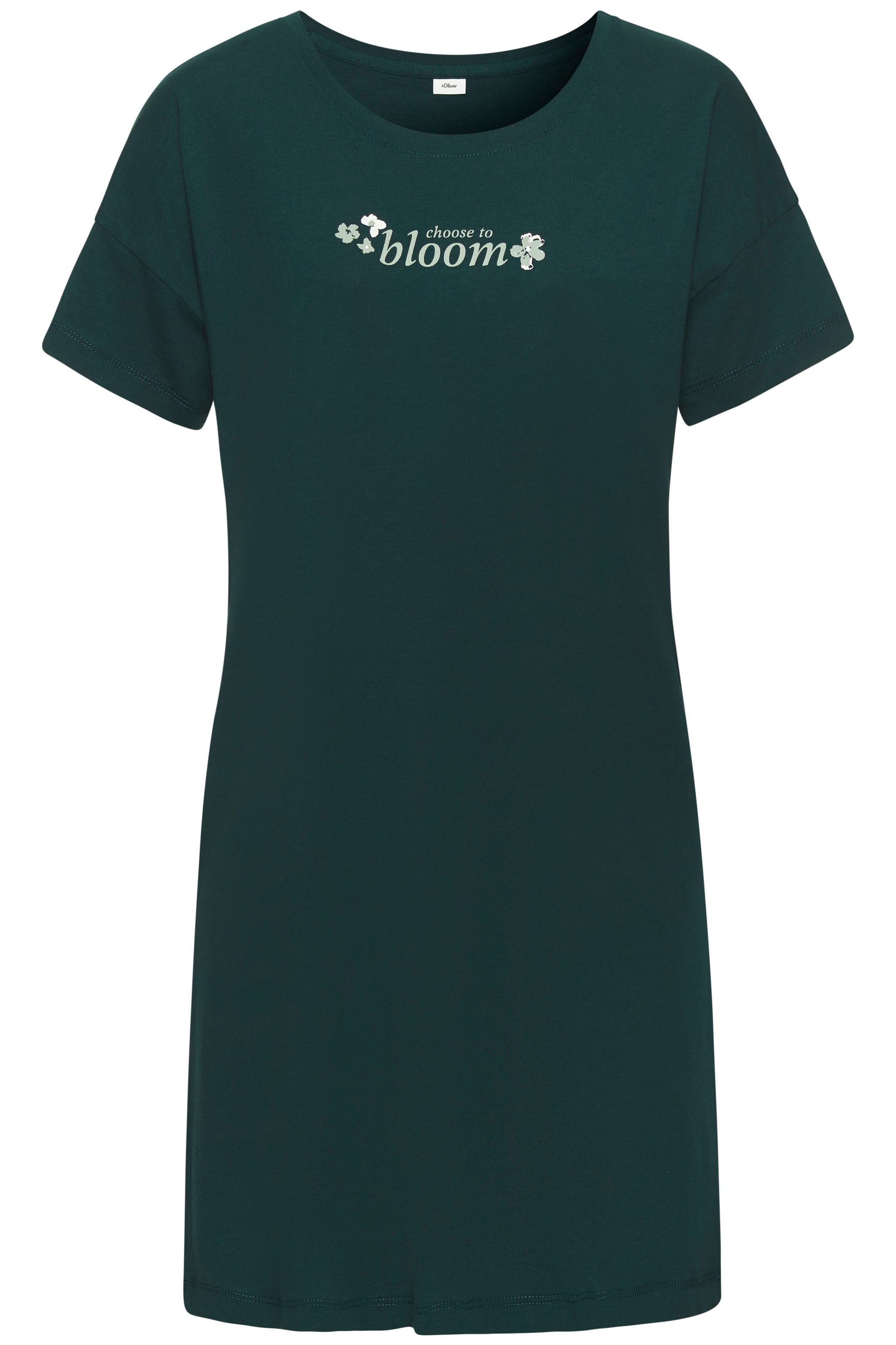 s.Oliver Nachthemd mit kleinem Frontprint günstig online kaufen