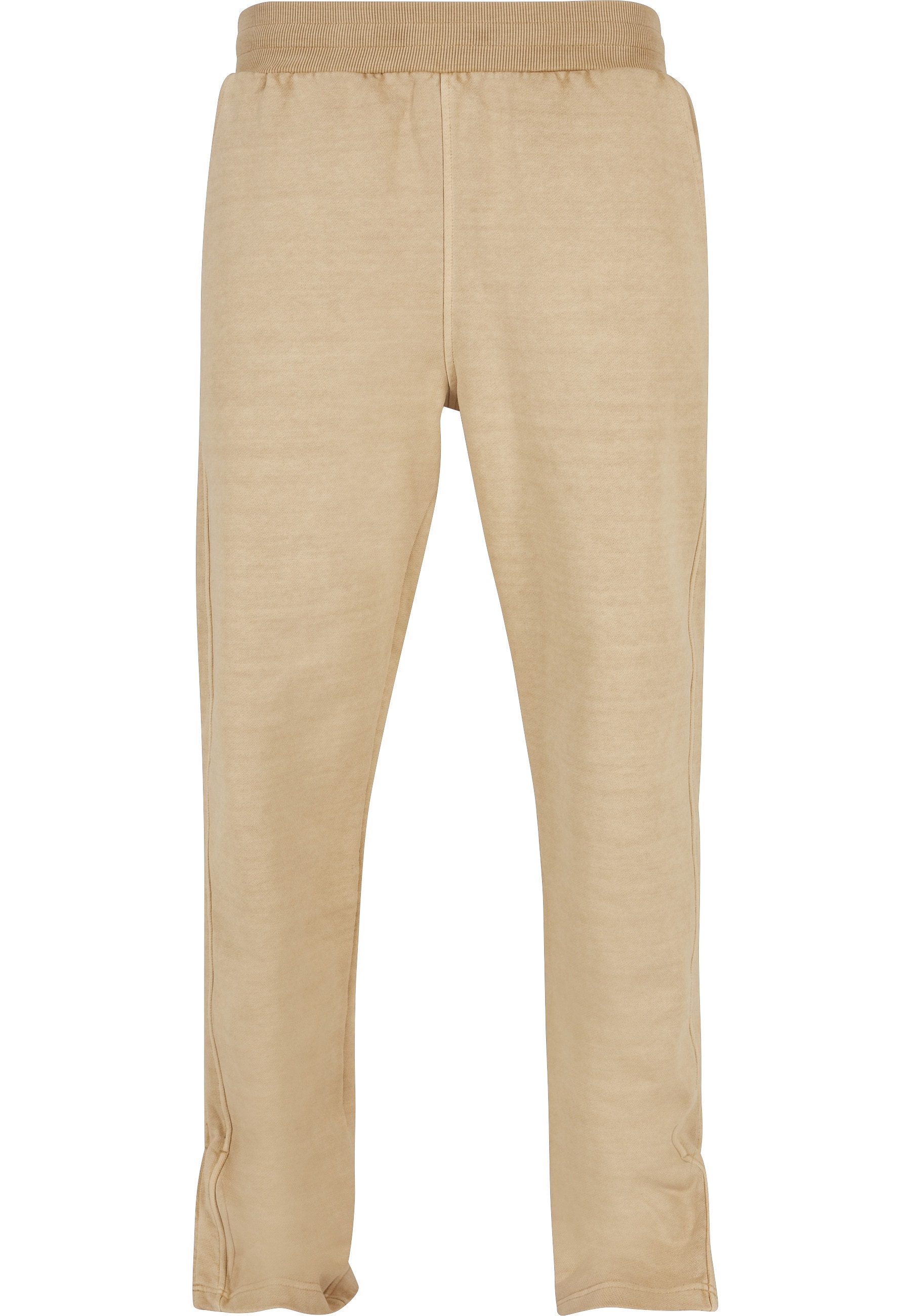 URBAN CLASSICS Sweathose "Urban Classics Herren Heavy Terry Garment Dye Slit Sweatpants"